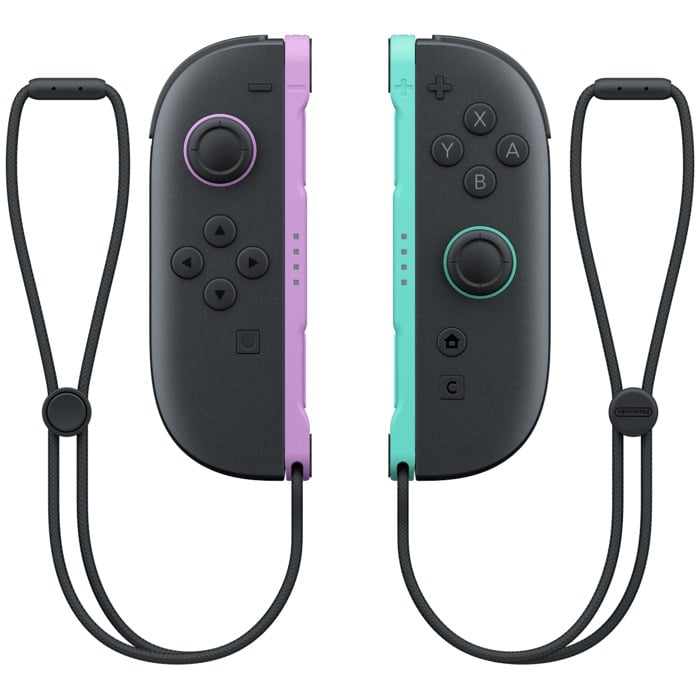 Paire de manettes Joy-Con 2 Nintendo Switch 2  - Violet et vert clair