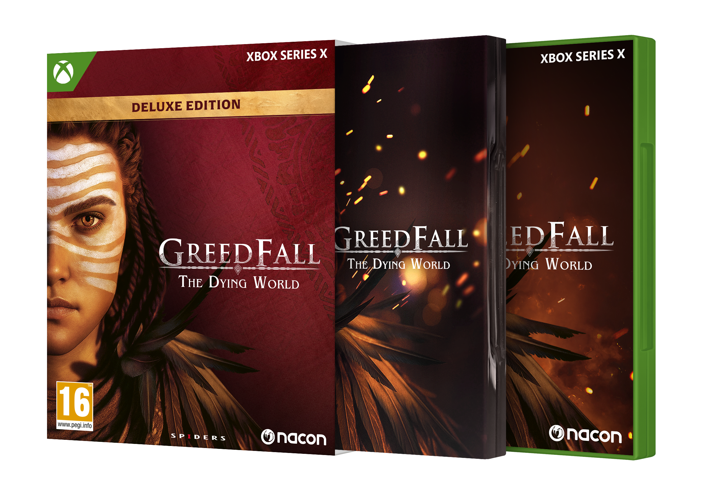 XBOX SERIES GREEDFALLTHE DYING WORLD DELUXE EDITION - vue 1