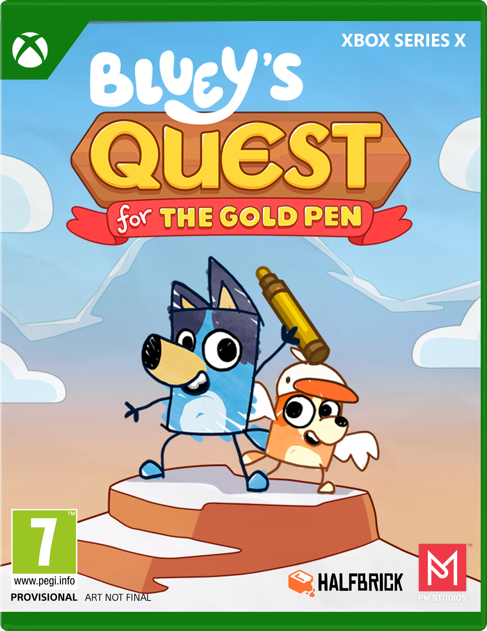 Bluey' Quest for the Gold Pen Xbox Series X - vue 9