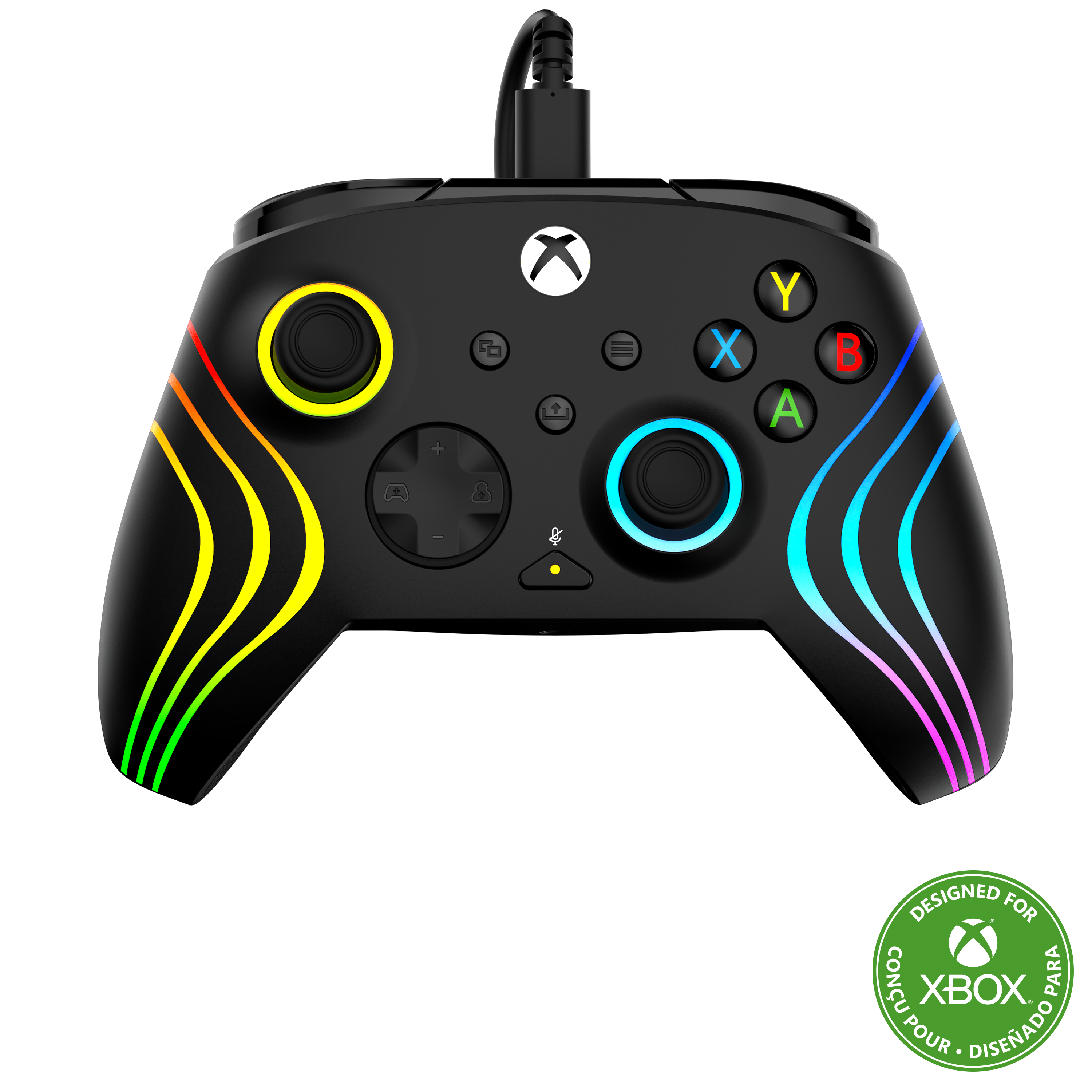 Turtle Beach Afterglow Wave Manette de gaming RGB filaire Sous licence officielle pour Nintendo Switch 2 - vue 3