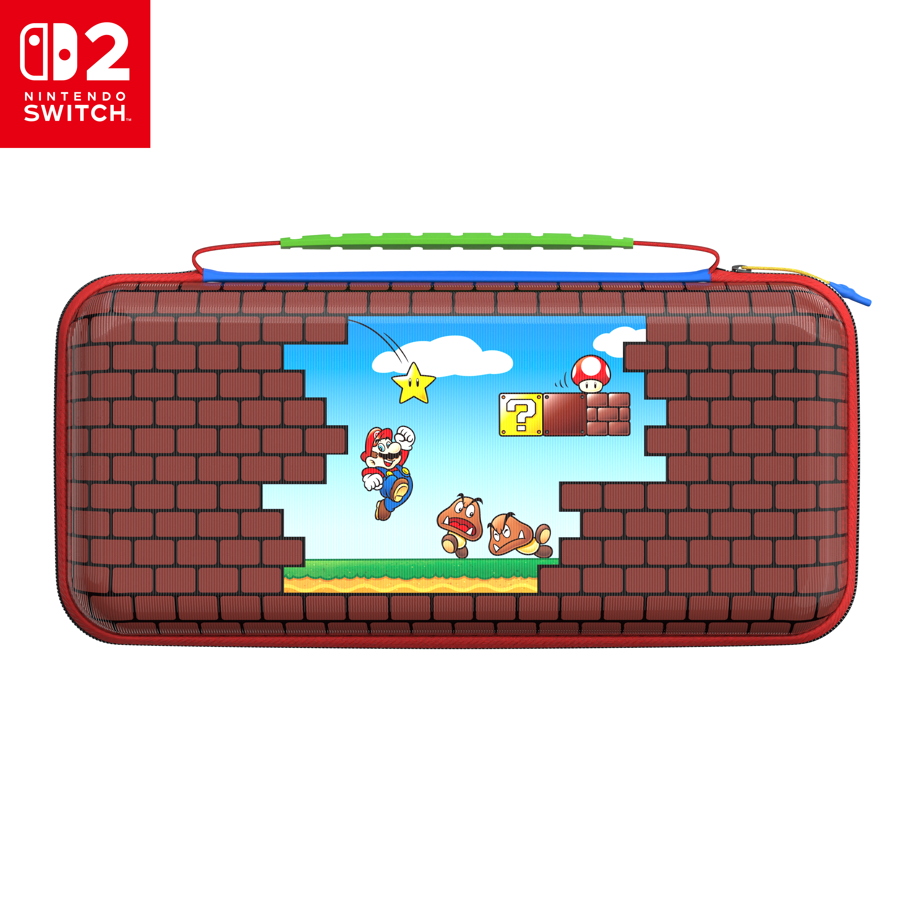 Housse Turtle Beach PlayTrek Travel Case - Nintendo Switch 2 - Mario bricks