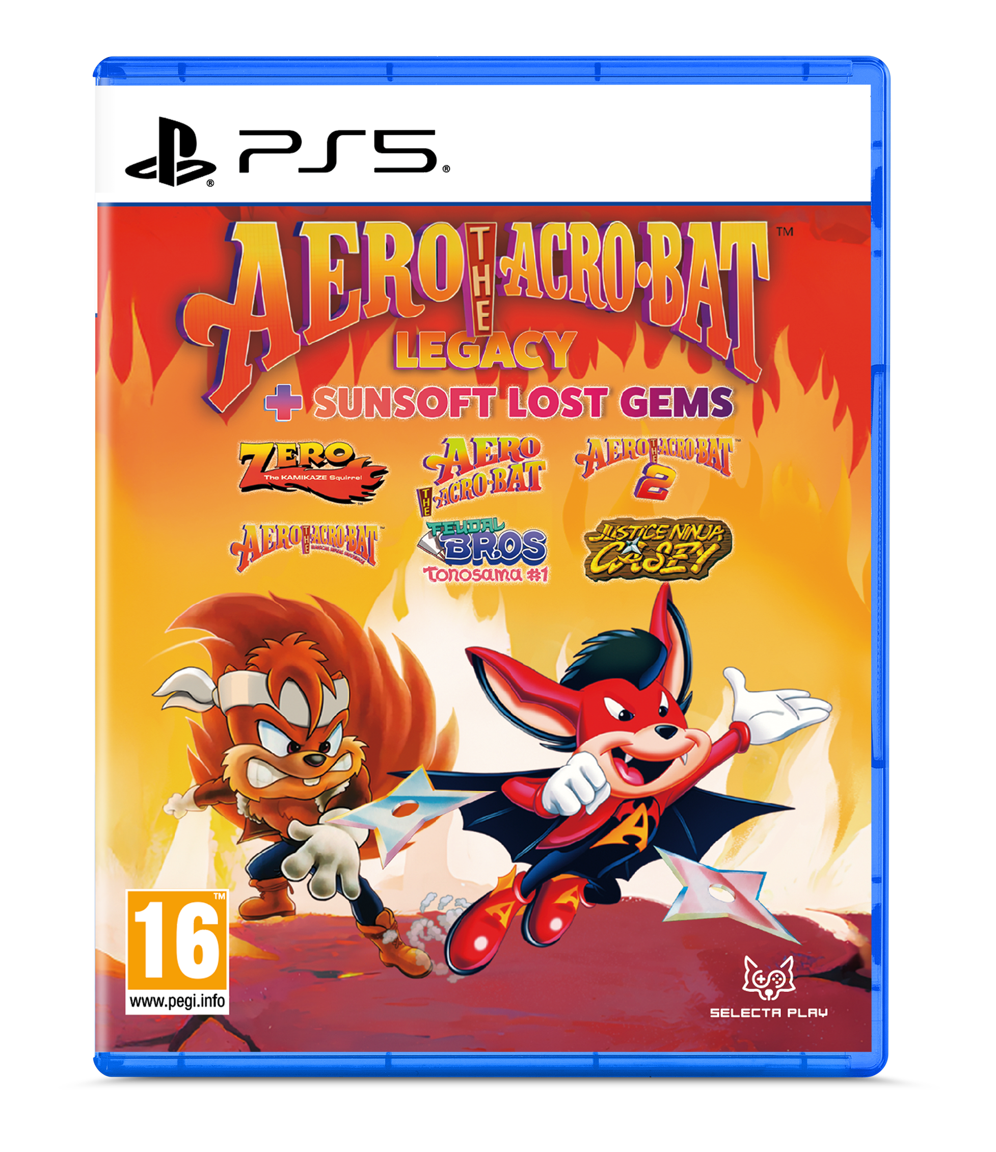 Aero The Acro Bat Legacy + Sunsoft Lost Gems PS5 - vue 9