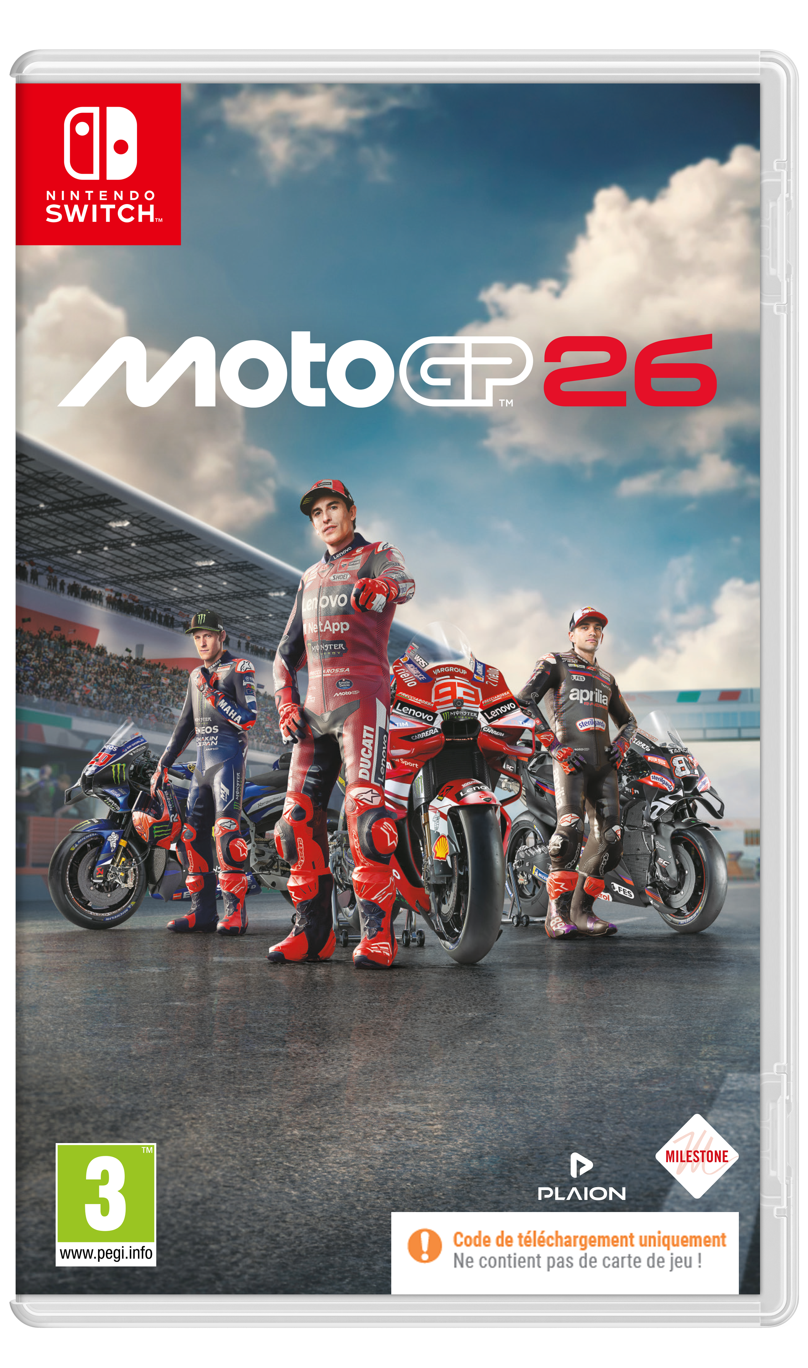 MotoGP™ 26 Code in a Box Nintendo Switch - vue 3