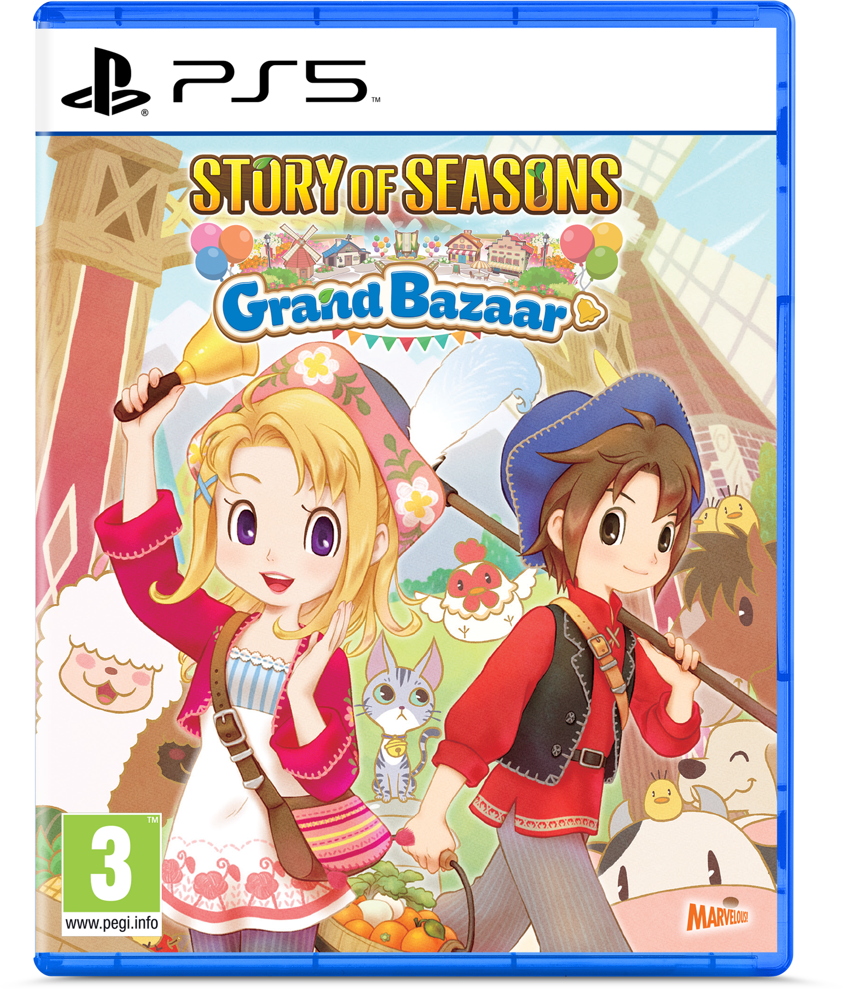 Story of Seasons Grand Bazaar Jeu PS5 - vue 2