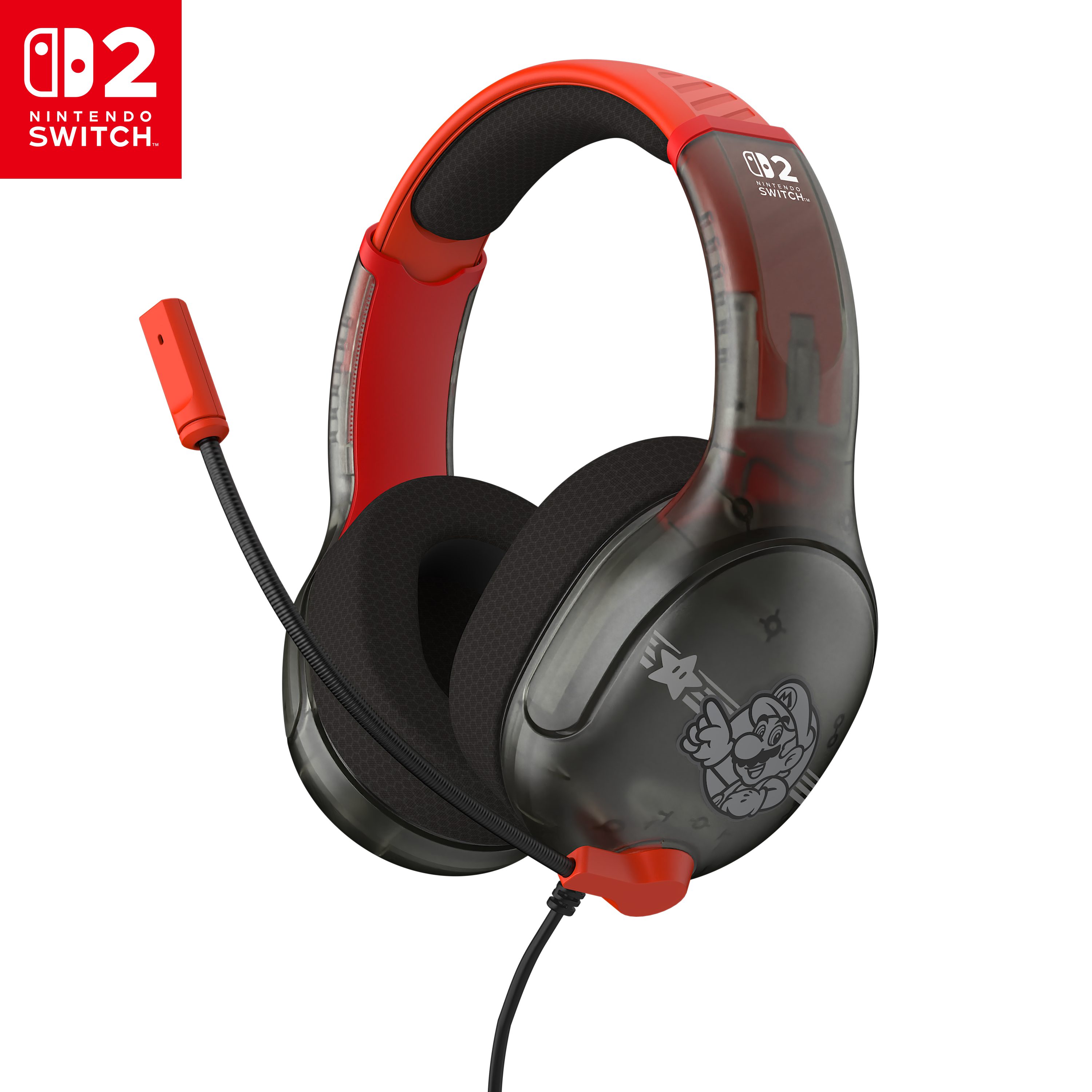 Casque de gaming filaire Turtle Beach® Airlite™ Fit Mario Star Pour Nintendo Switch 2 - vue 2