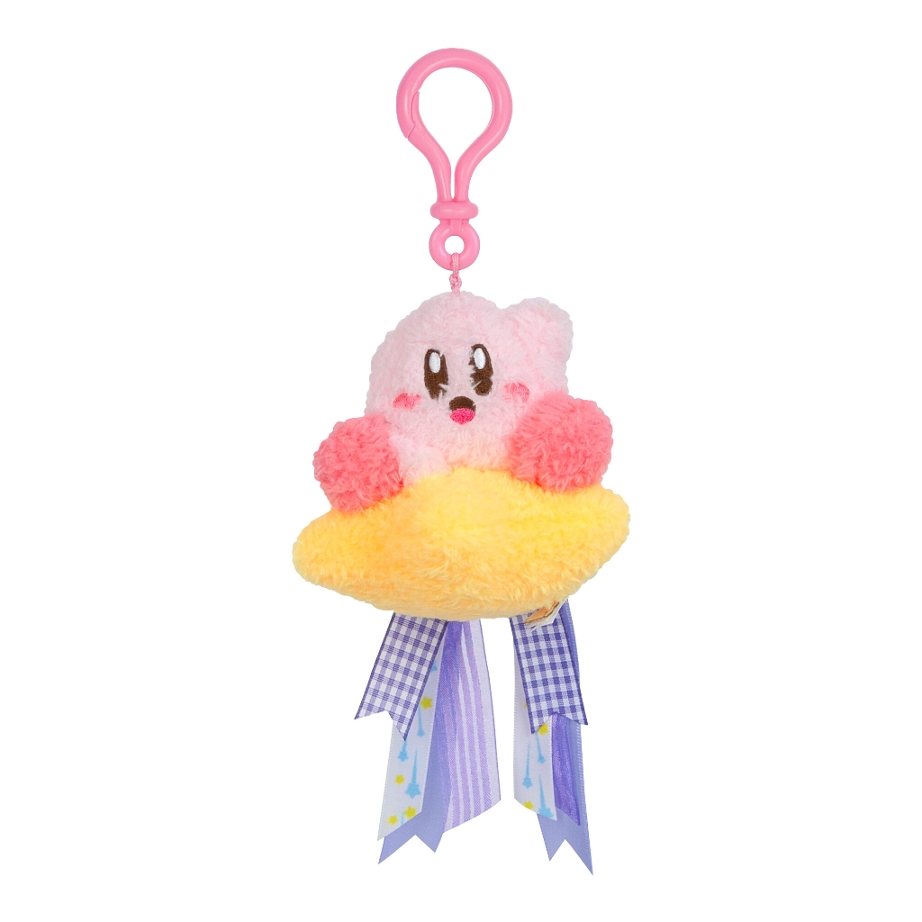 Peluche Tomy Kirby Porte clés Mofulatto Kirby Volant sur Warpstar - vue 9