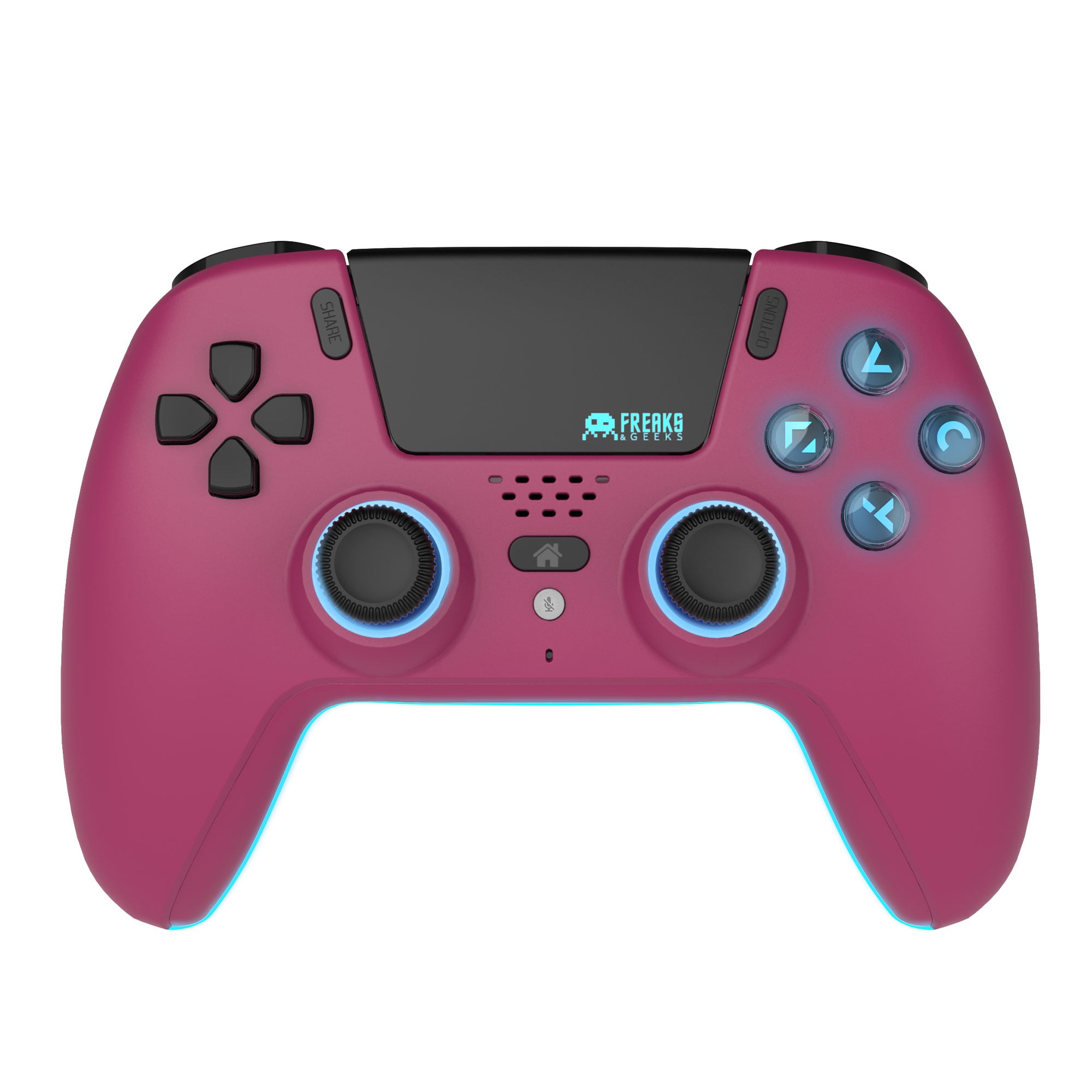 Manette de jeu TRADE INVADERS PS5 LED Cherry 1000 mAh Joysticks à effet Hall - vue 3