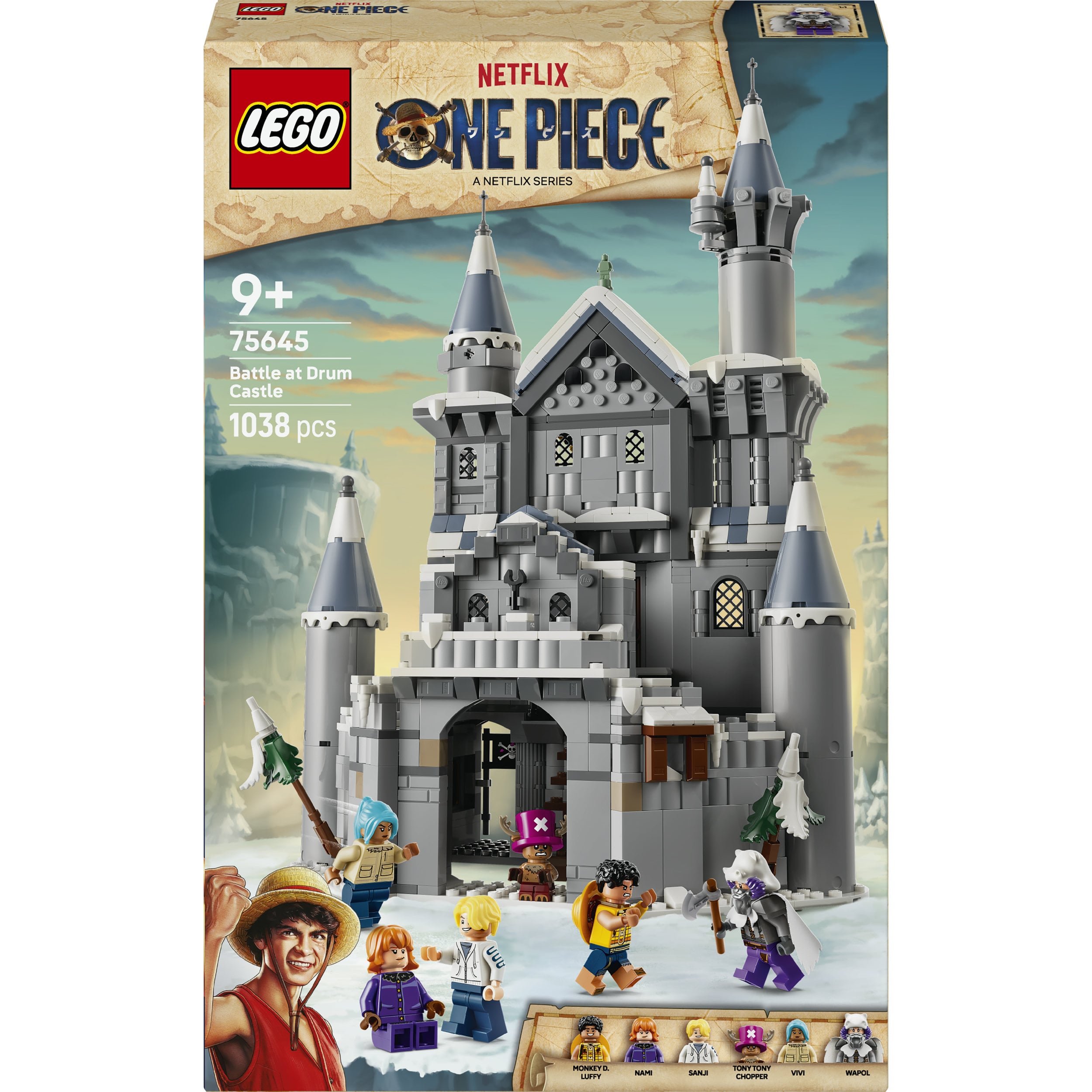 LEGO&reg; ONE PIECE 75645 Bataille au ch&acirc;teau de Drum