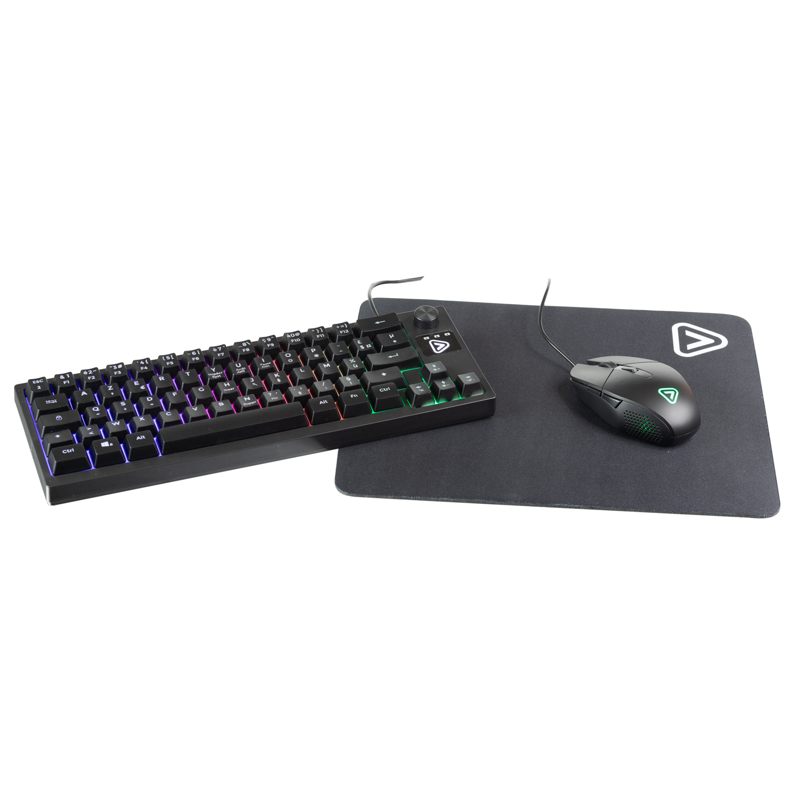 Pack Gaming 3 en 1 Onlan PG-9 - Clavier, Souris et Tapis