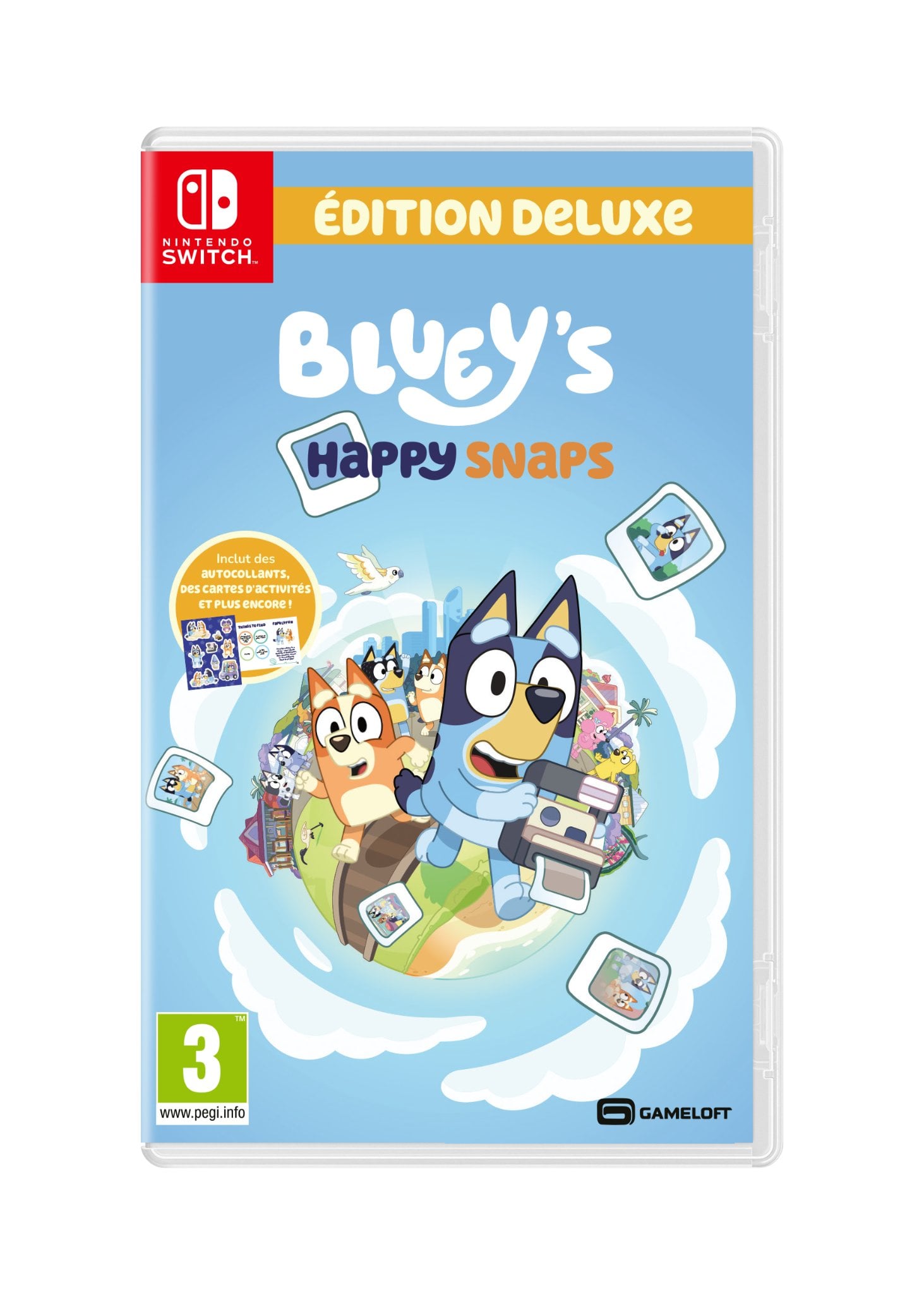 Bluey' Happy Snaps : Day One Deluxe Edition Nintendo Switch - vue 2
