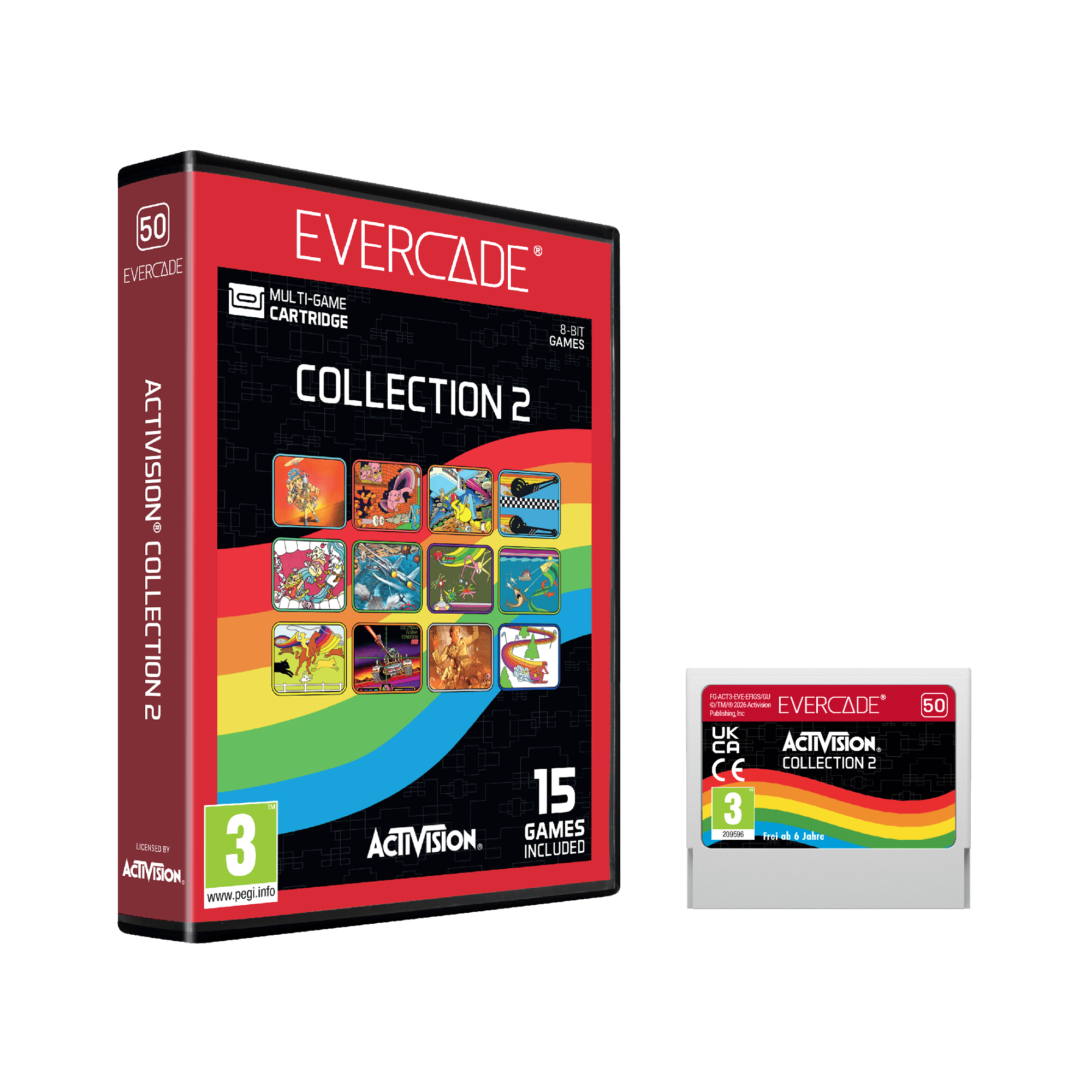 Collection Evercade Activision 2 Rétro Gaming - vue 2