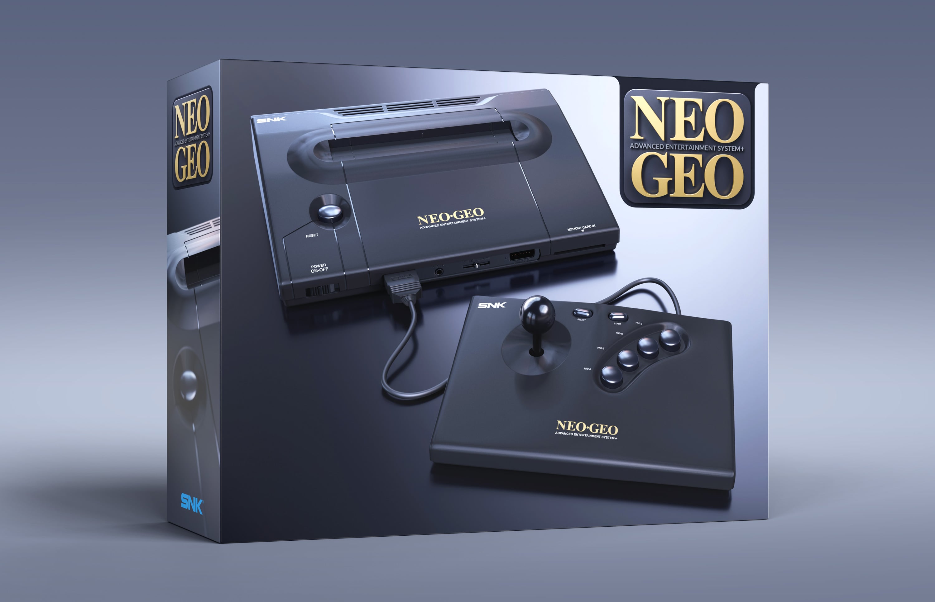 Console rétrogaming Koch media NEOGEO AES+ - vue 3