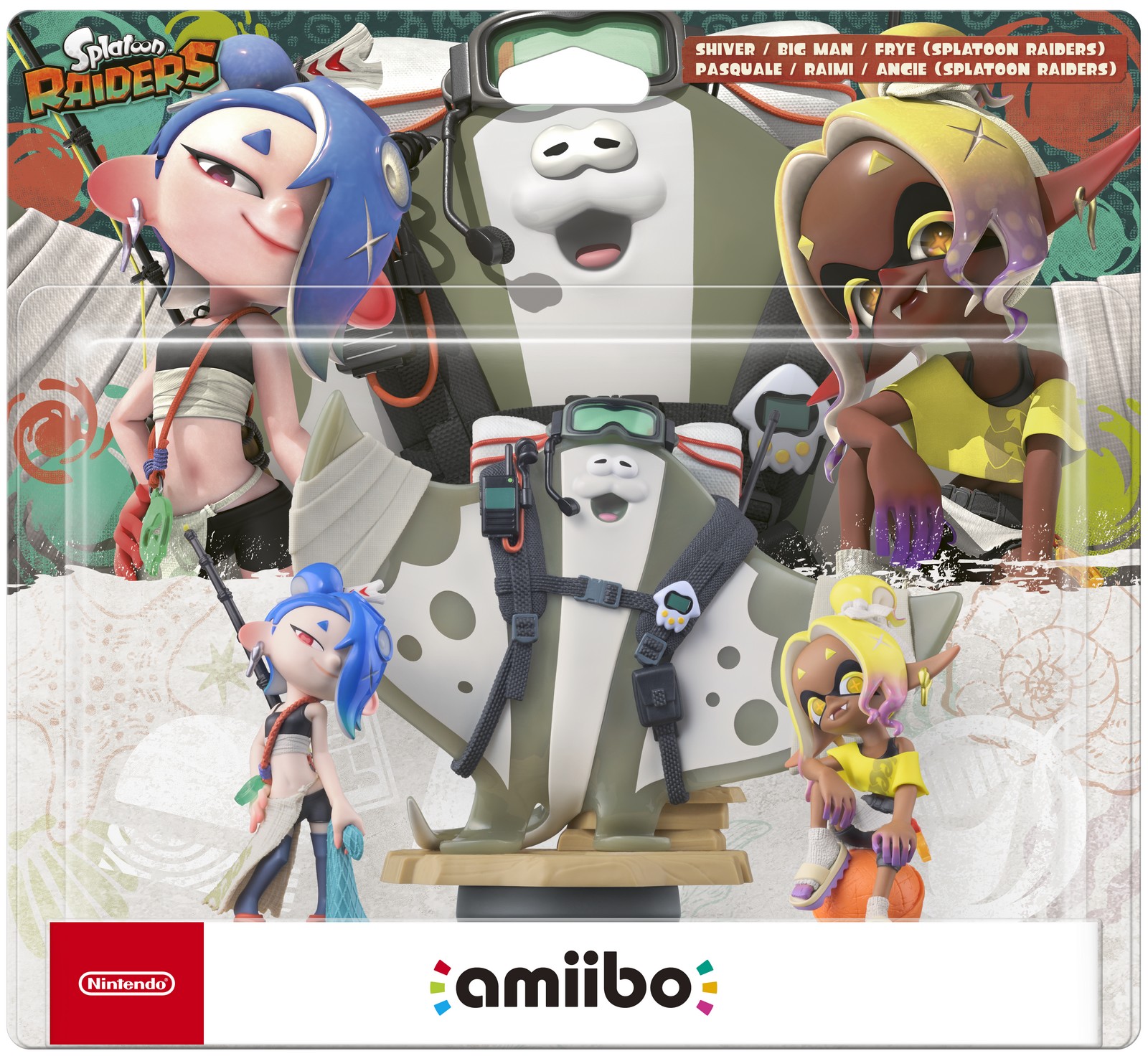 Pack amiibo collection Splatoon 3 : Pasquale Raimi et Angie SWITCH - vue 5