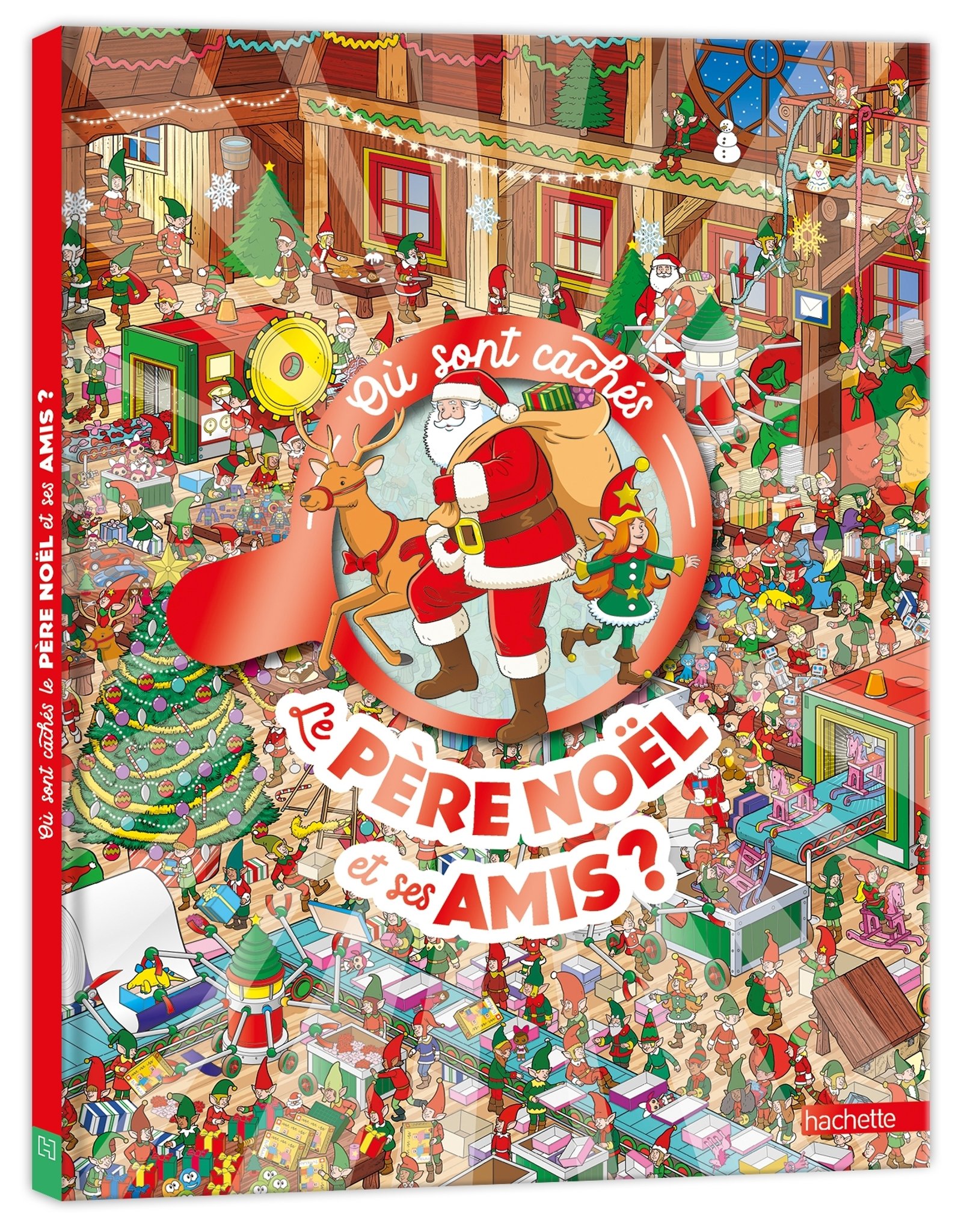 Où sont cachés le père Noël et ses amis ?