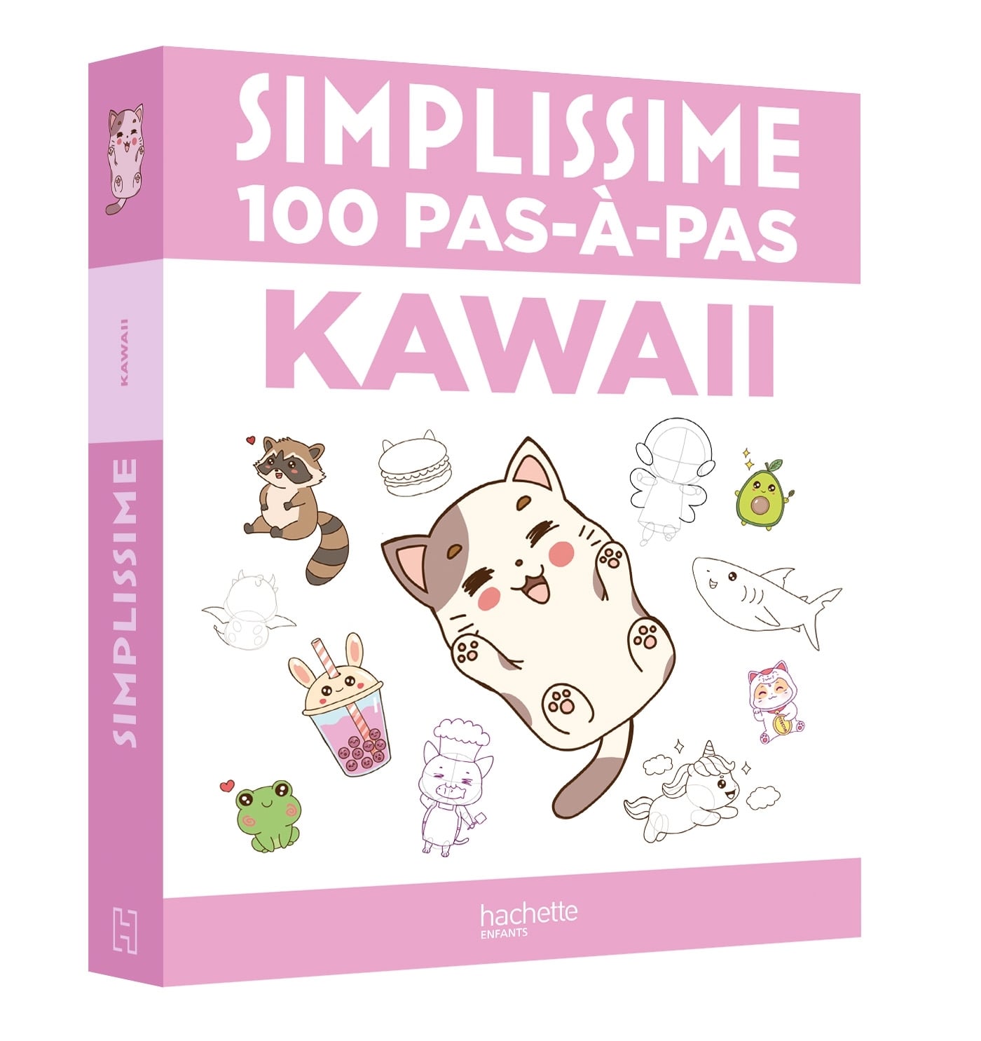 Simplissime : 100 pas-à-pas kawaii