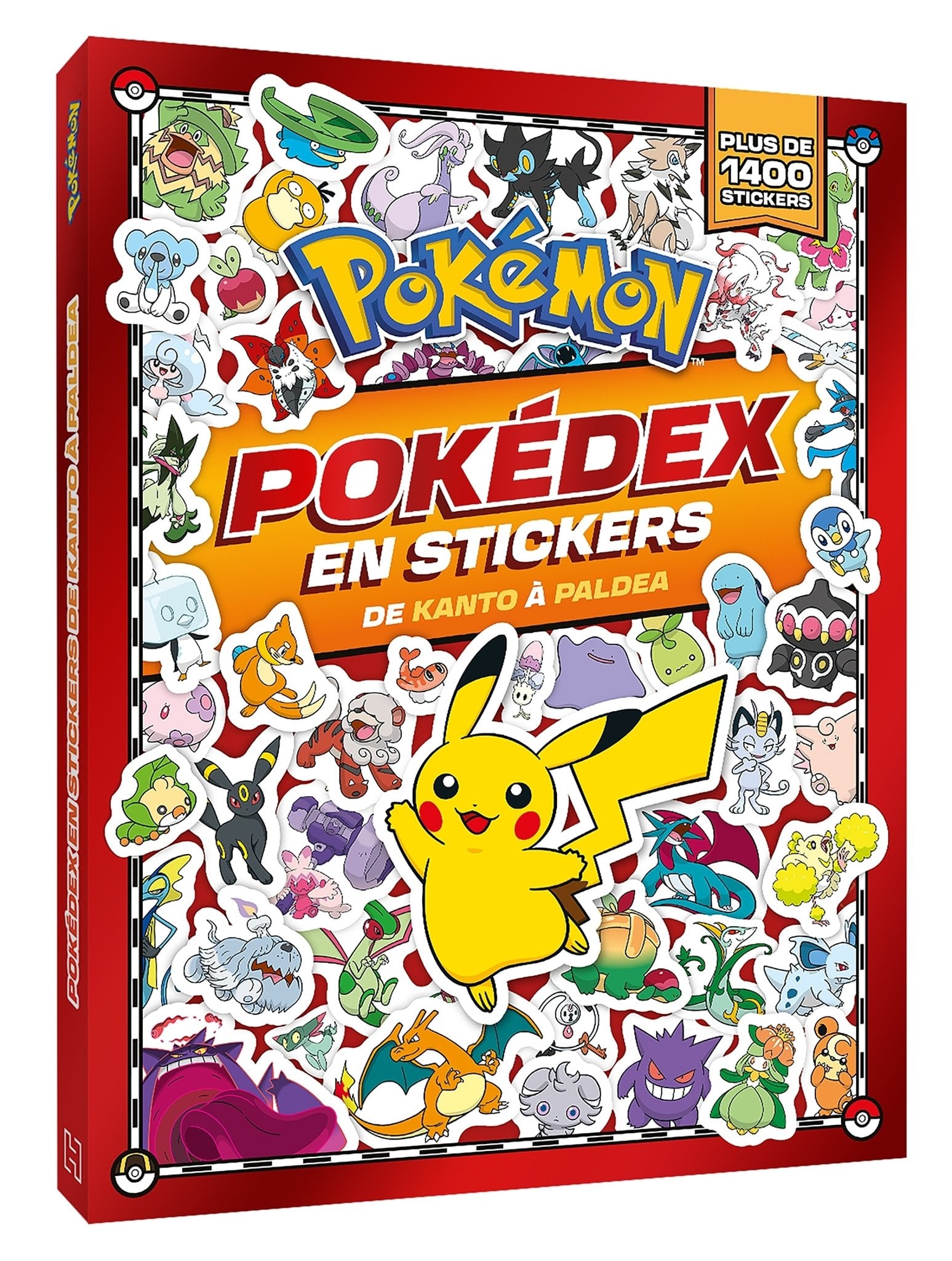 Pokémon : Pokédex en stickers de Kanto à Paldea