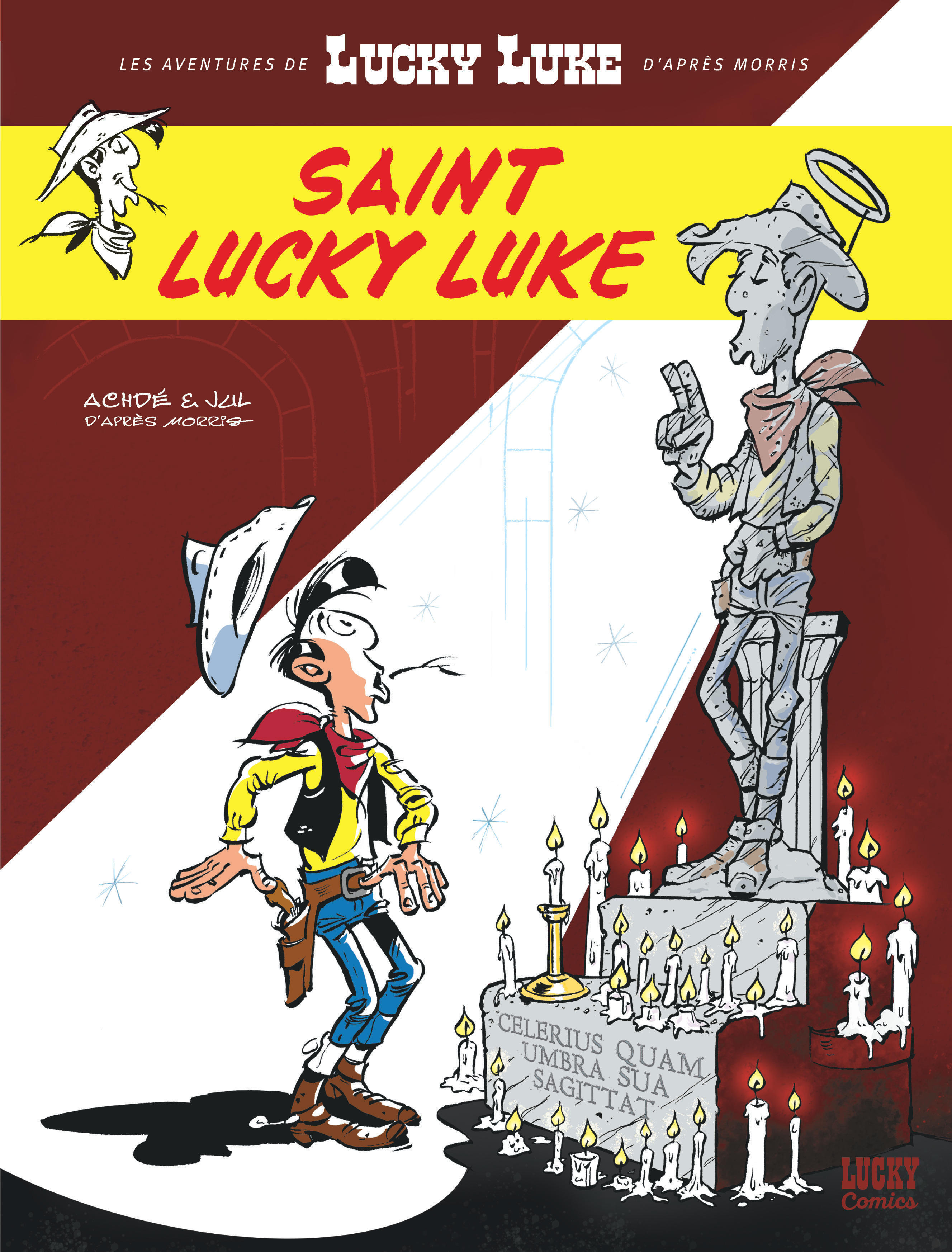 Les aventures de lucky luke d'apres morris - tome 12 - saint lucky luke
