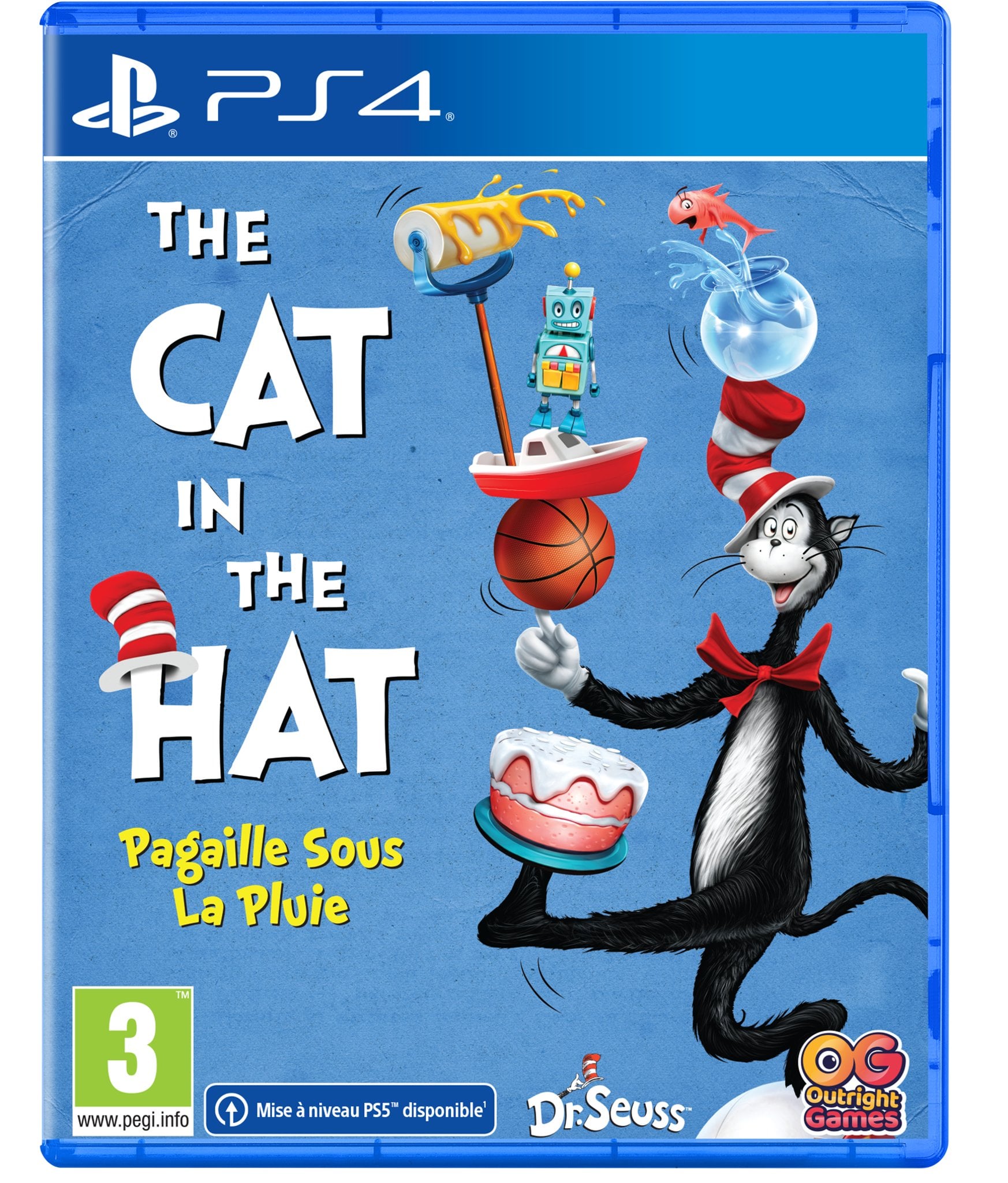 The Cat in the Hat Pagaille Sous La pluie PS4