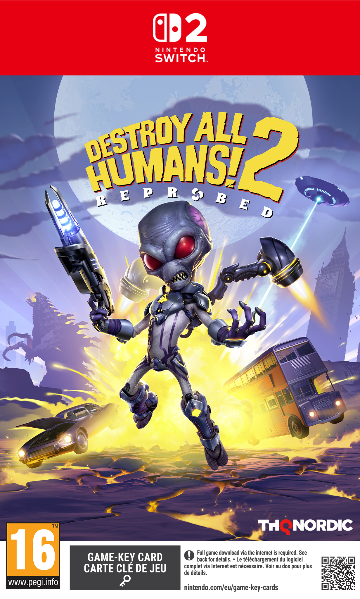 Destroy All Humans 2! Nintendo Switch 2 - vue 3