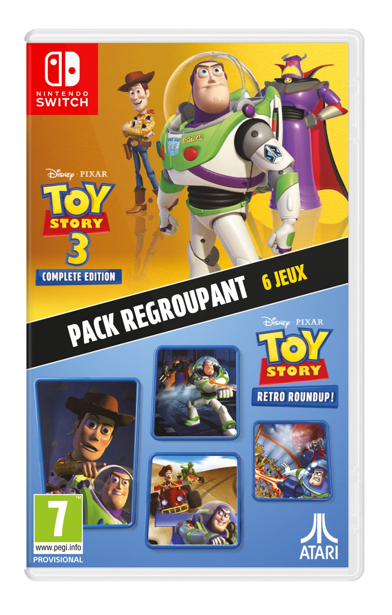 Toy Story : Retro Roundup ! + Toy Story 3 Complete Edition Double Pack Nintendo Switch - vue 2