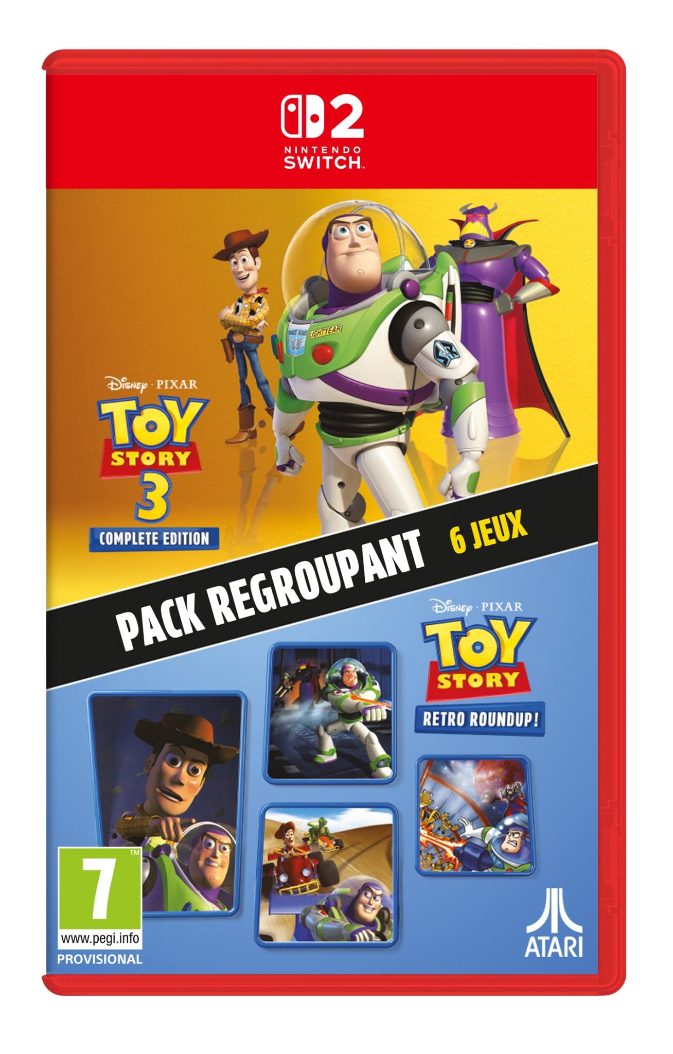 Toy Story : Retro Roundup ! + Toy Story 3 Complete Edition Double Pack Nintendo Switch 2 - vue 2