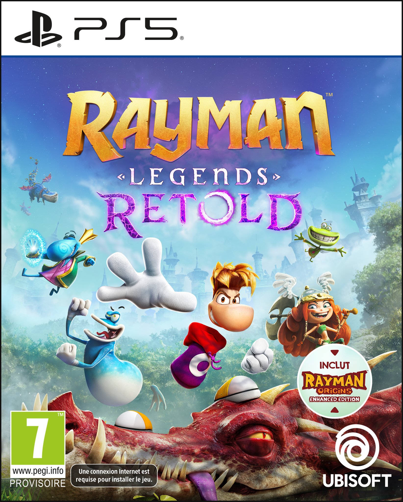 Rayman Legends Retold Jeu PS5 - vue 3