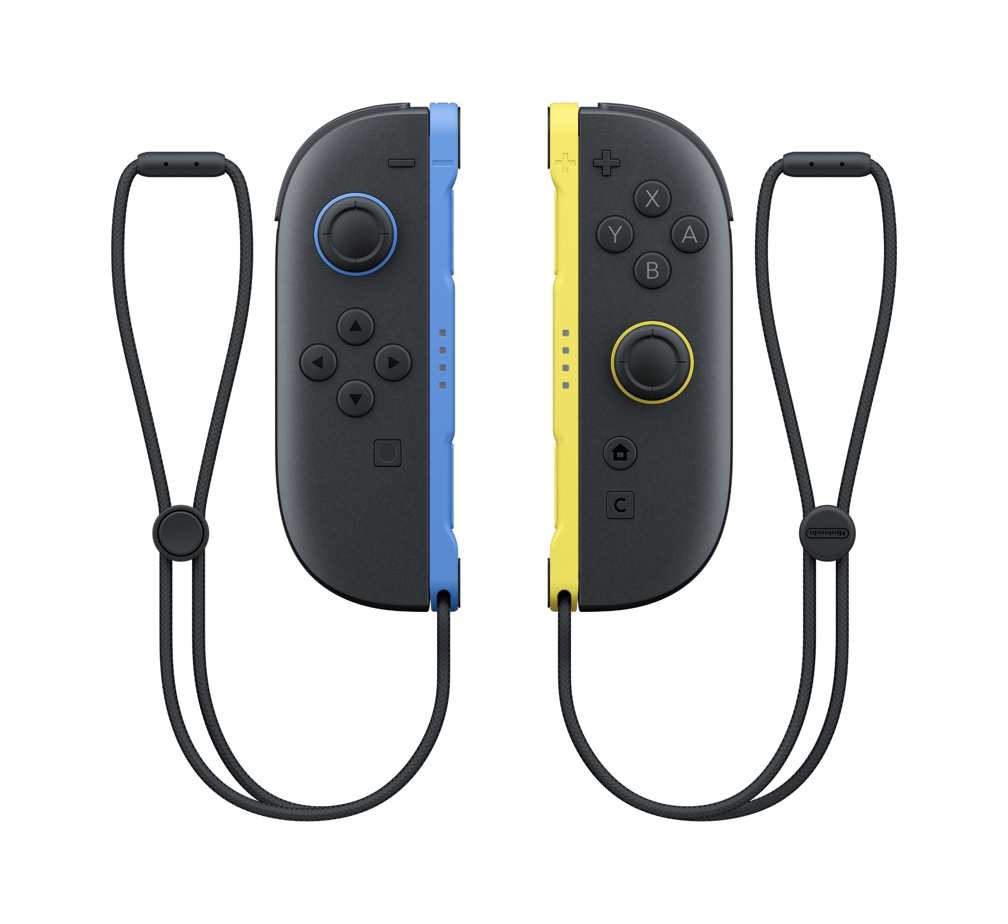 Paire de manettes Joy Con 2 Splatoon & Jaune pour Nintendo Switch 2