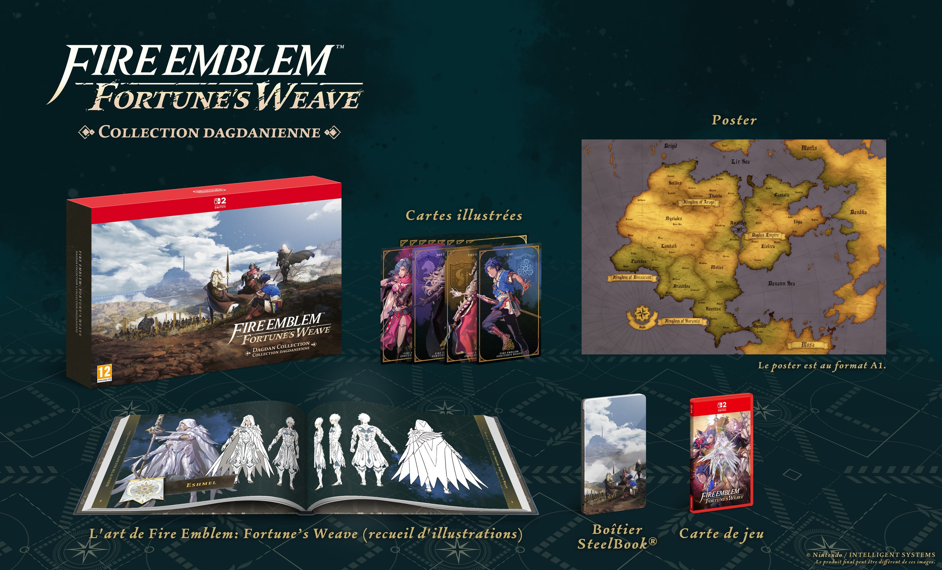 Fire Emblem : Fortune's Weave Collection Dagdanienne - Nintendo Switch 2
