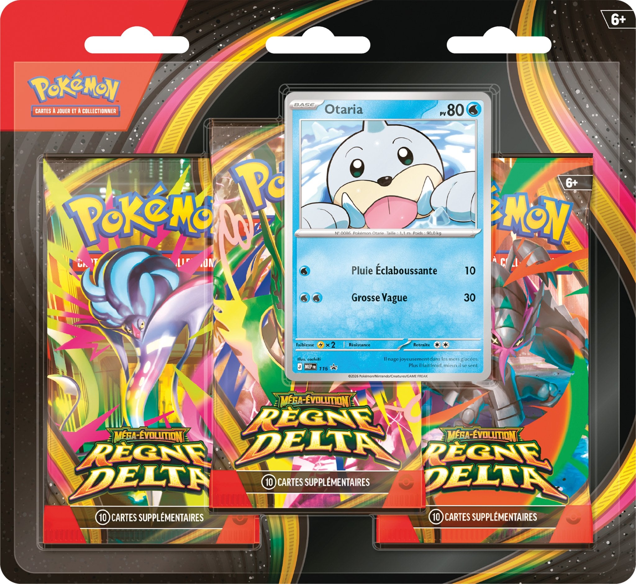 Pokémon ME06 pack 3 boosters