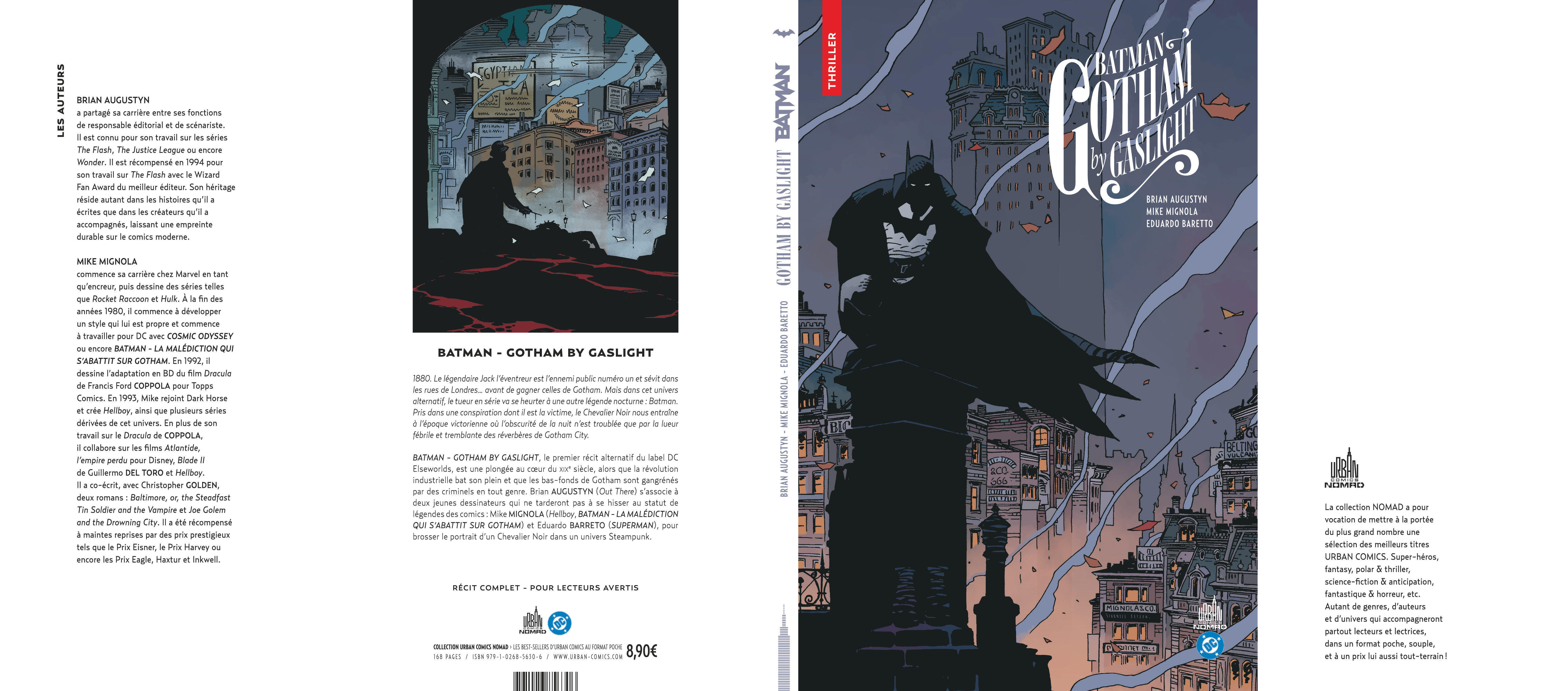Urban comics nomad : batman - gotham by gaslight