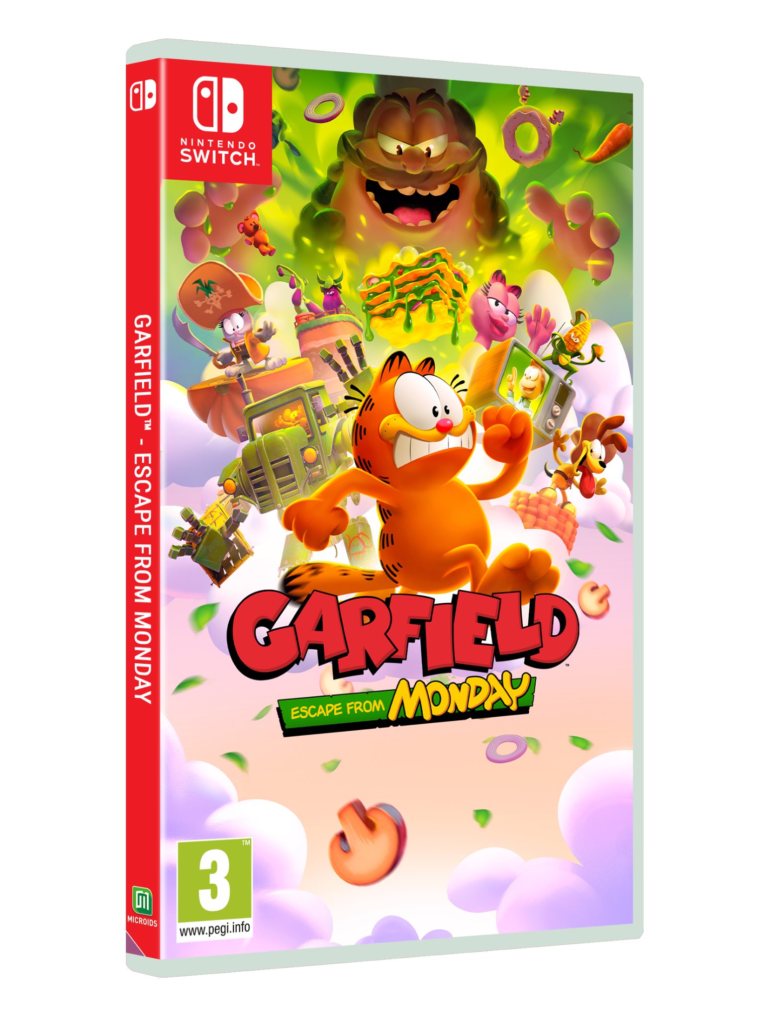 GARFIELD ESCAPE FROM MONDAY SW