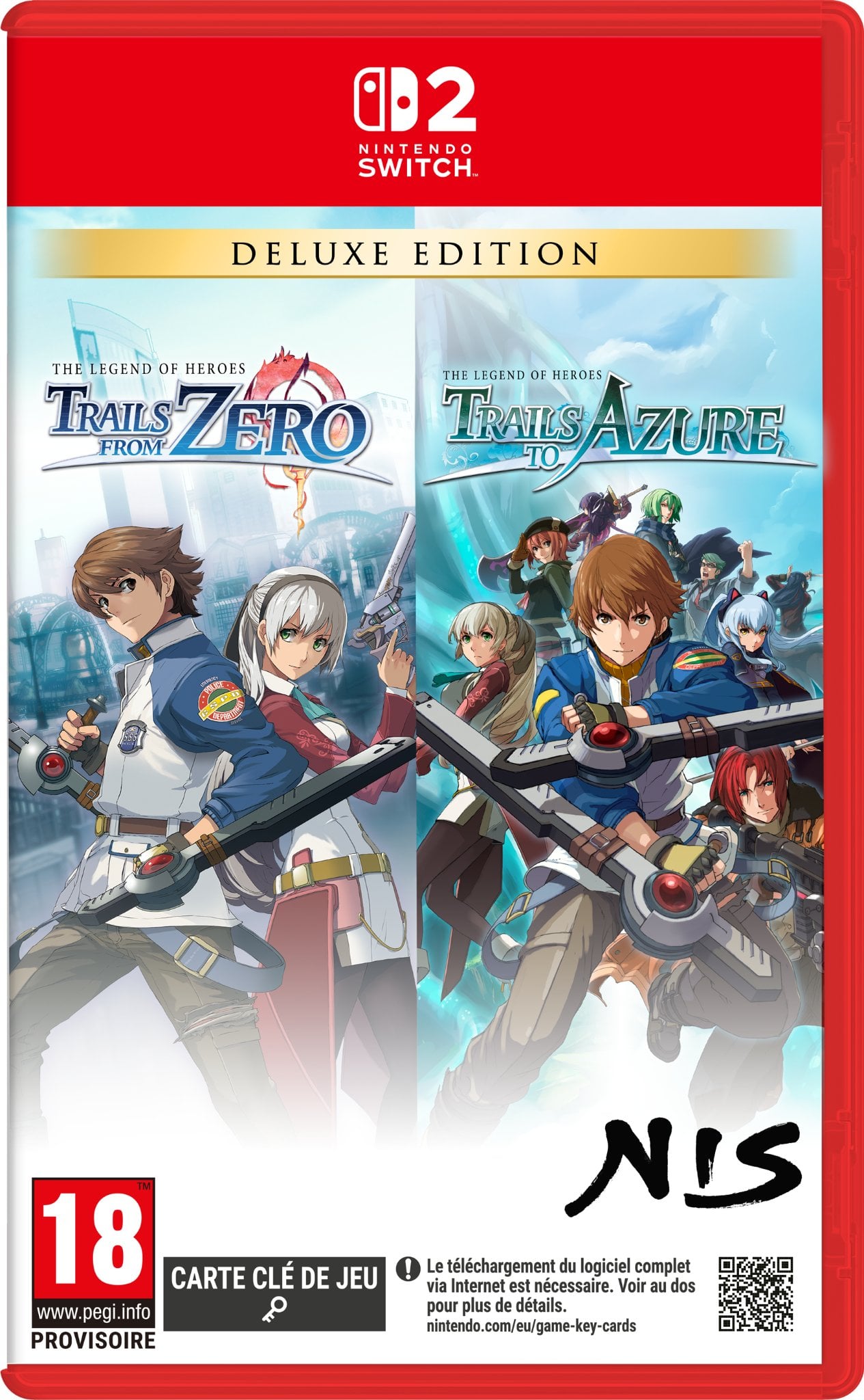The Legend of Heroes Trails from Zero & Trails to Azure Deluxe Edition Nintendo Switch 2 - vue 2
