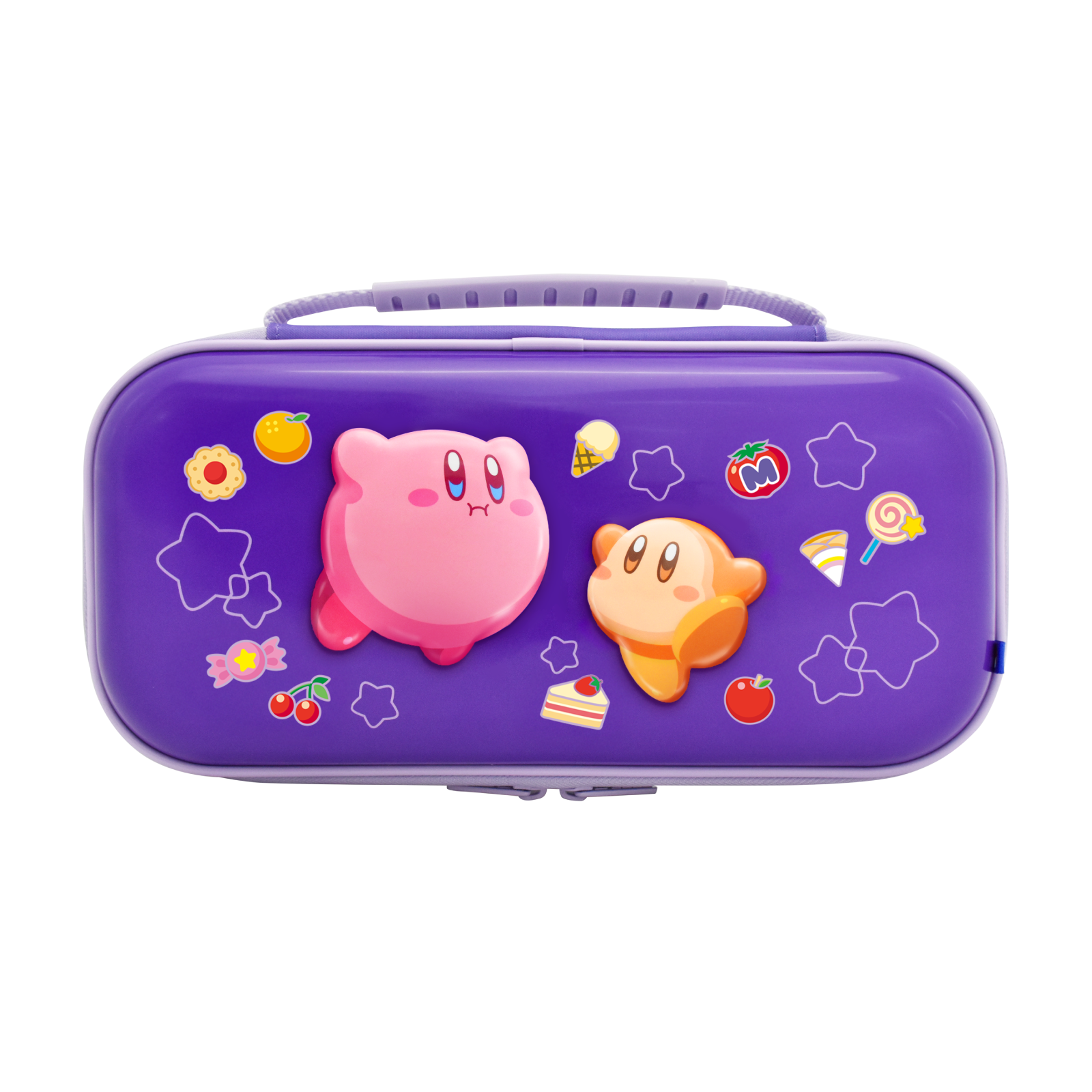 Pochette rigide de protection HORI Nintendo Switch 2 Rangement accessoires et jeux Motif Kirby et Waddle Dee - vue 2
