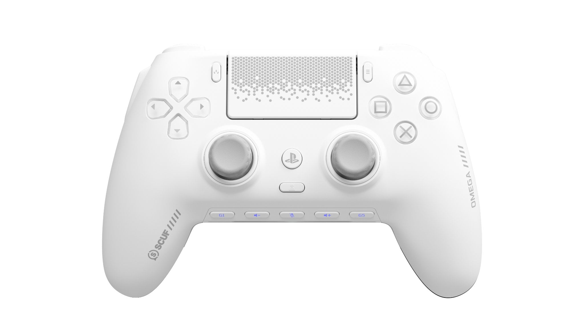 Manette sans fil pour PS5 Scuf Omega - Blanc