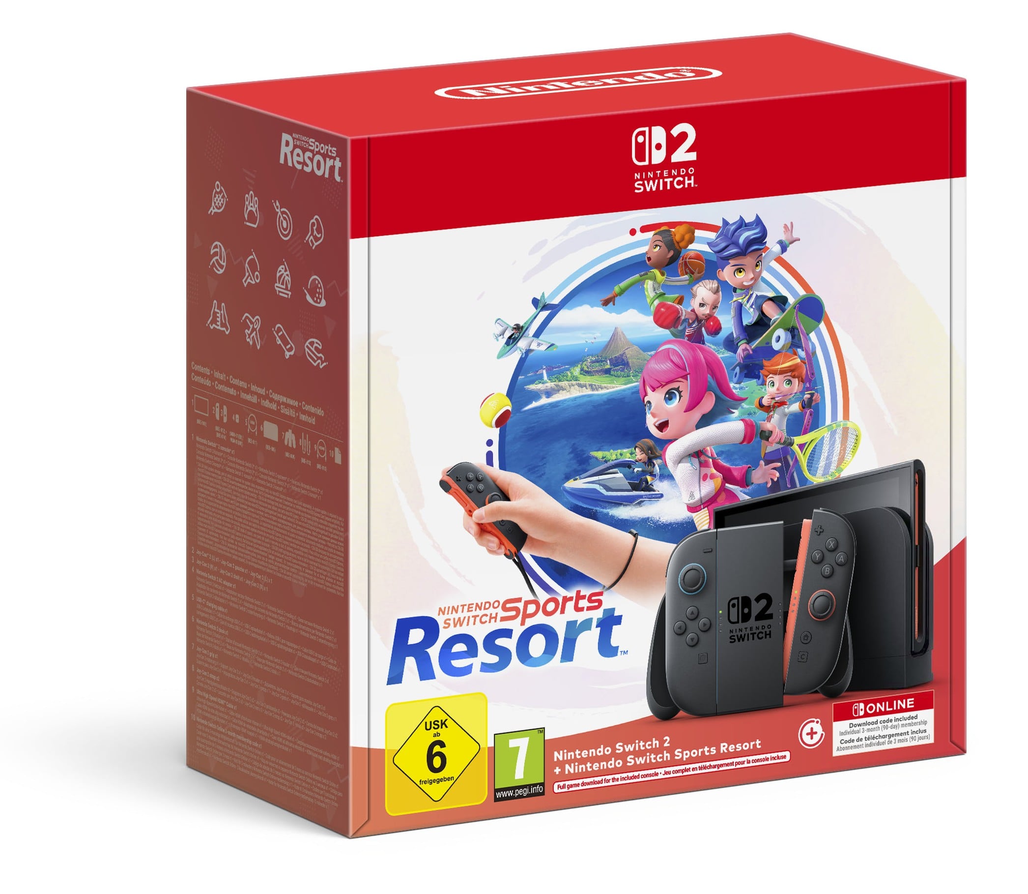 Pack console Nintendo Switch 2 + le jeu Nintendo Switch Sports Resort