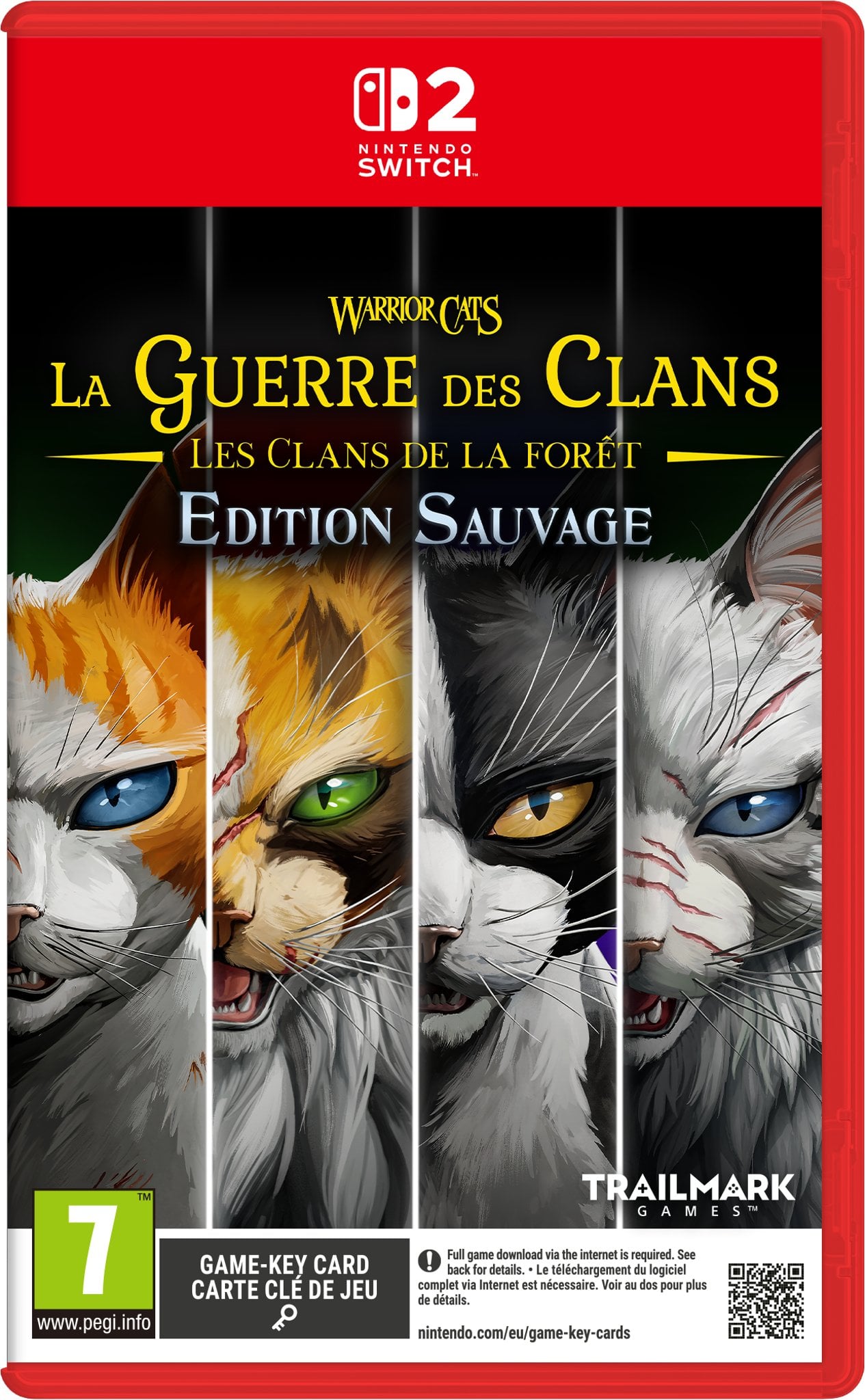 La Guerre des Clans : Le Clans de la Forêt Code in a Box Nintendo Switch - vue 2