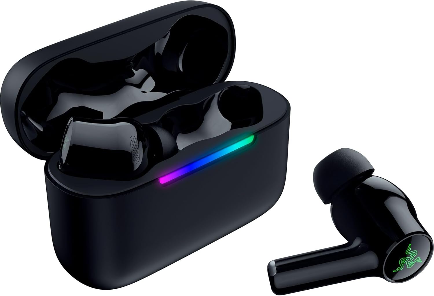 Écouteurs Razer Hammerhead V3 X HyperSpeed – Bluetooth 5.3, 40 Heures Autonomie