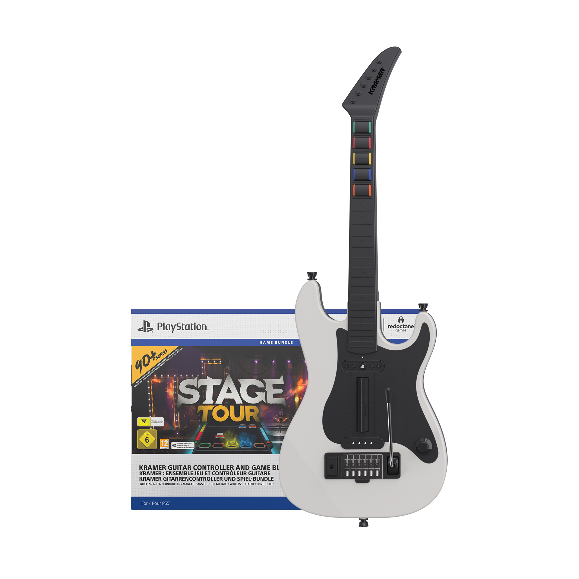 Stage Tour + Kramer Guitar Controller pour Playstation 5