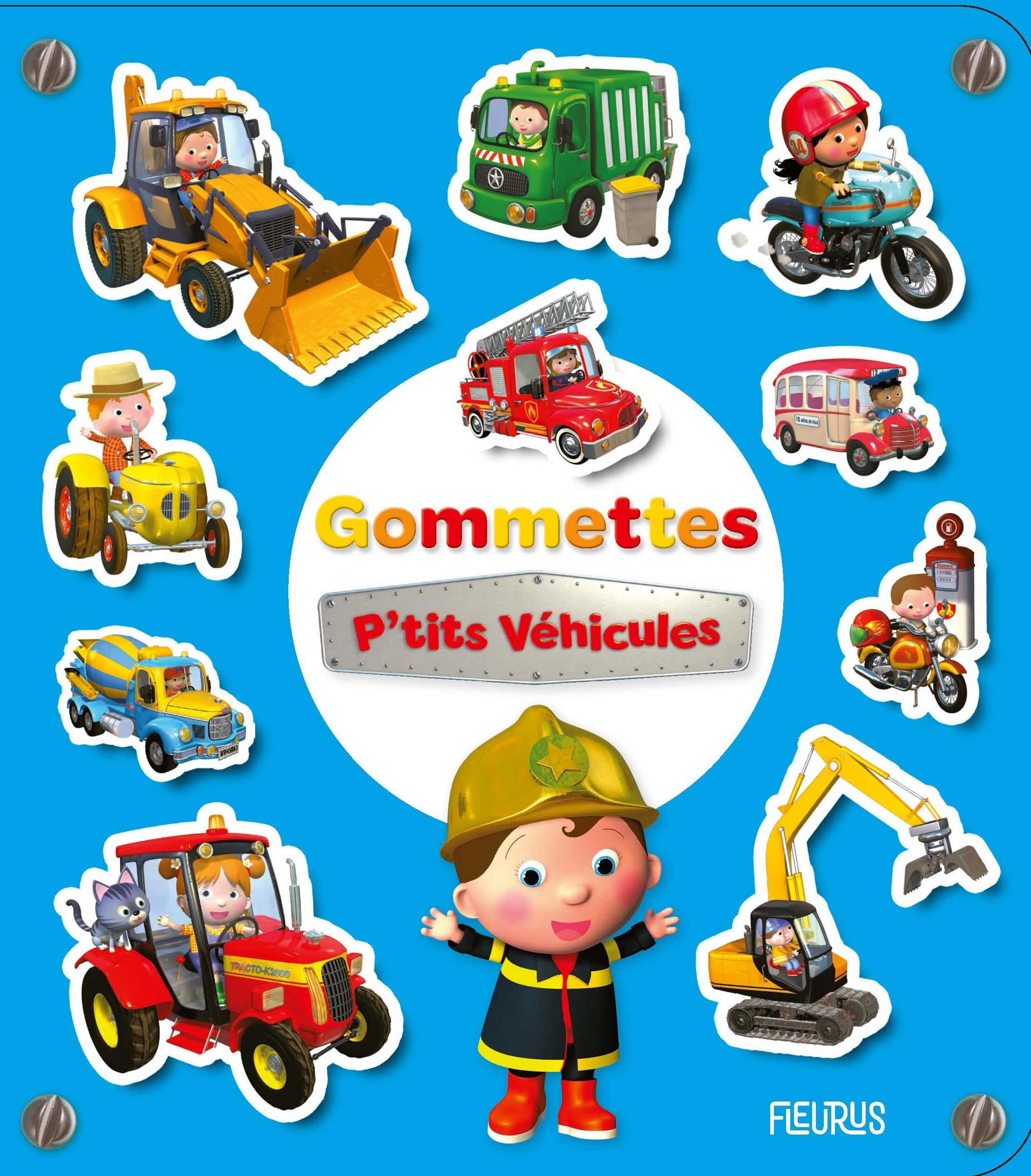 Mes premières gommettes - P'tits véhicules