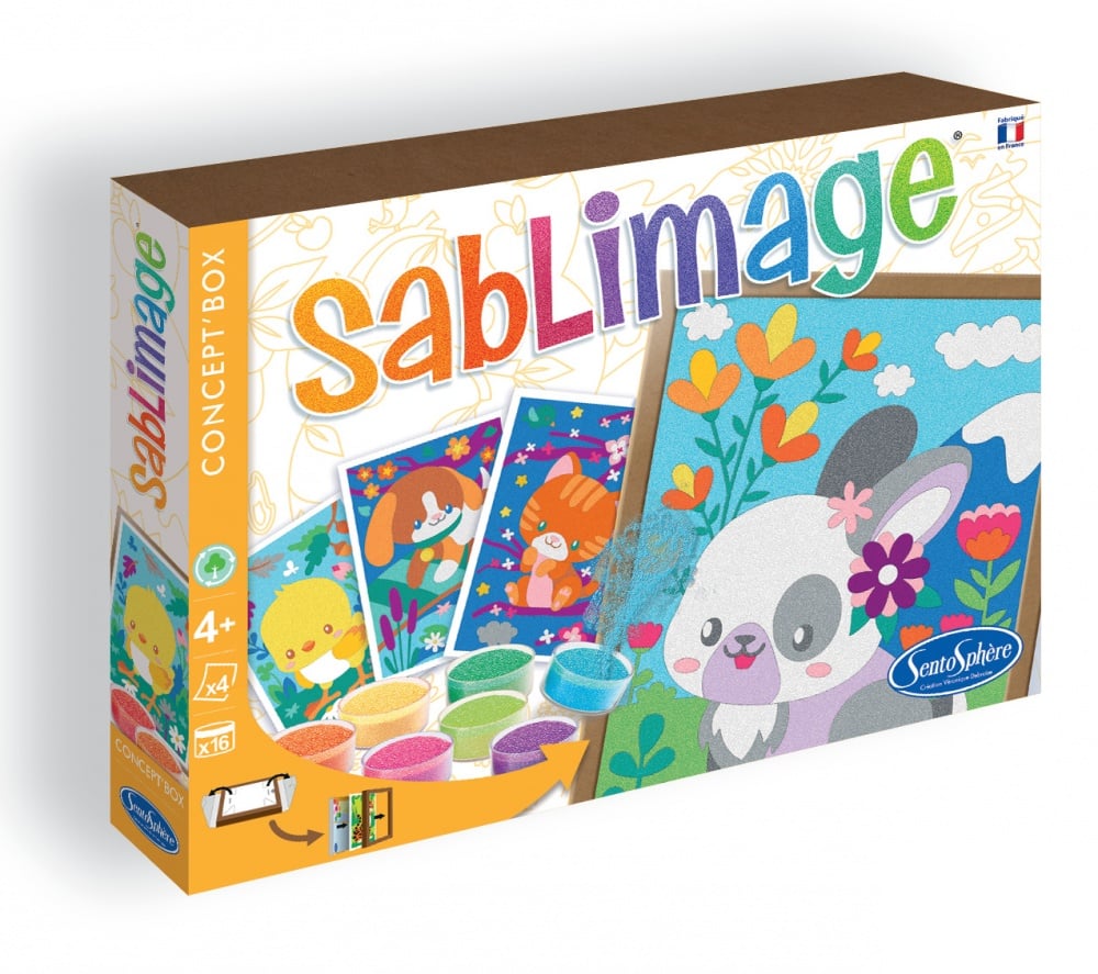 Kit créatif Sablimage Sentosphère - animaux calins