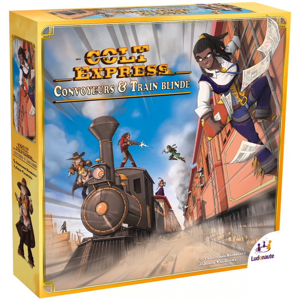 LUDONAUTE Colt Express - Extension Convoyeurs & Train blind&eacute;