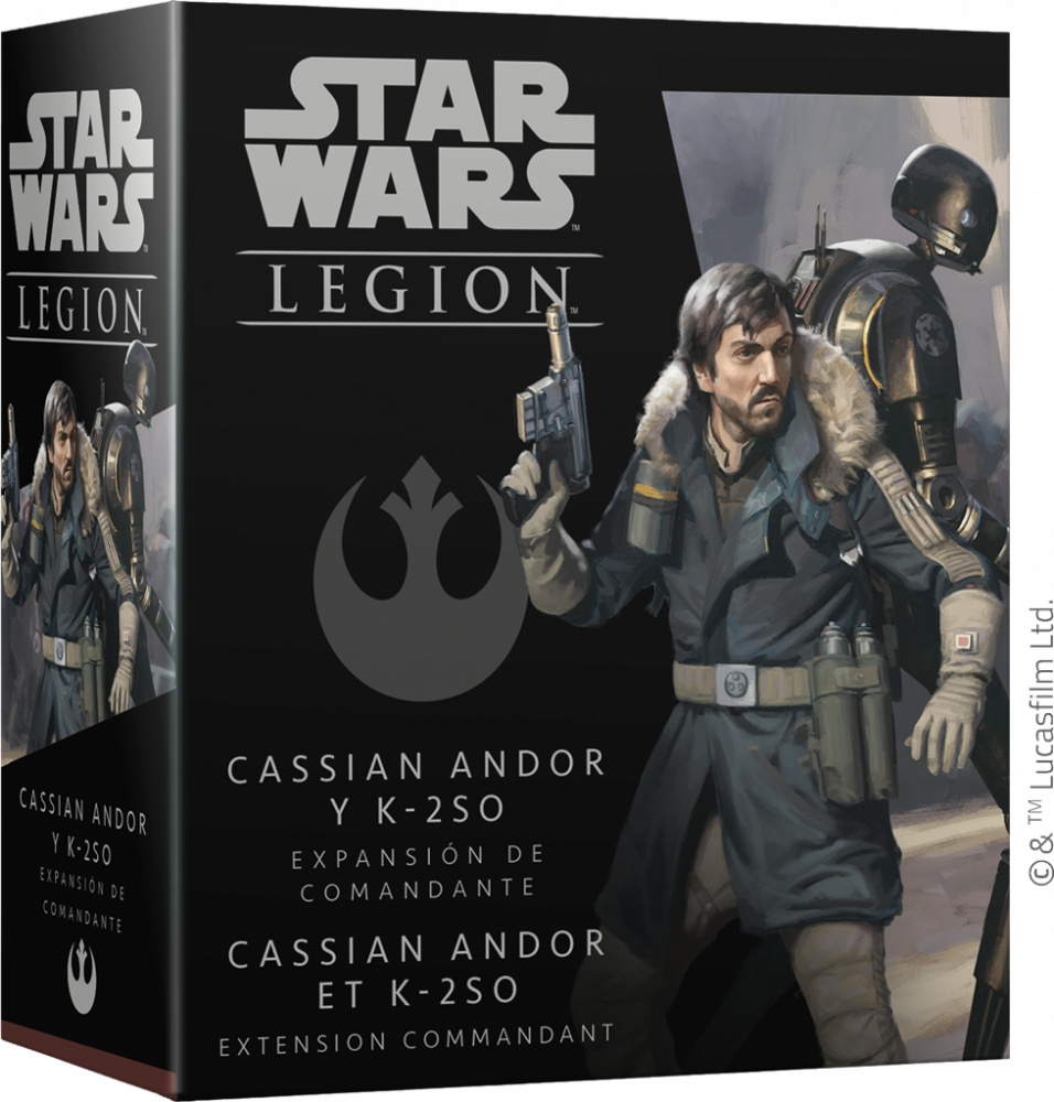 FANTASY FLIGHT GAMES Star Wars L&eacute;gion : Cassian Andor & K-2SO
