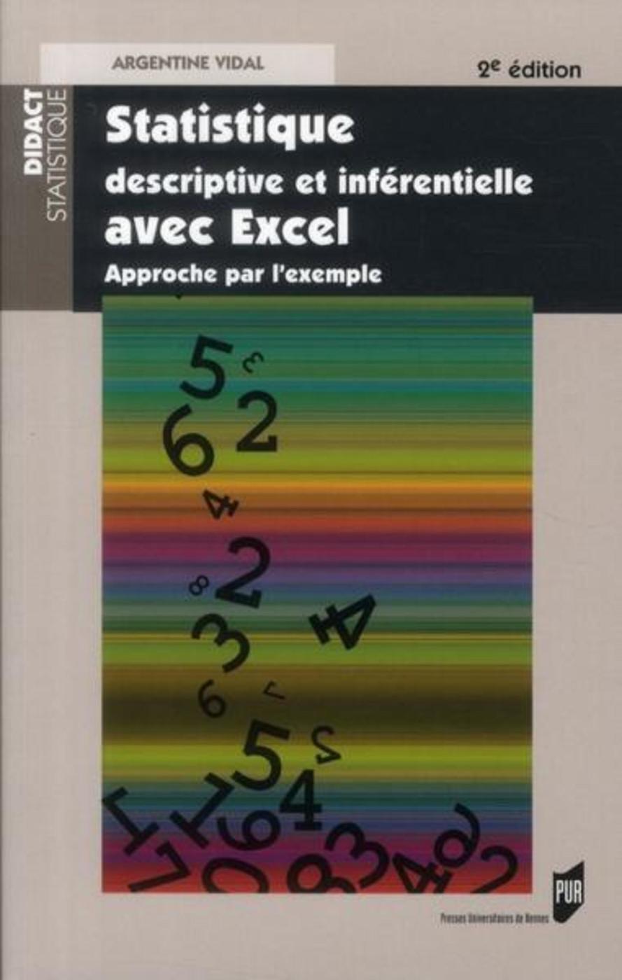 Statistique descriptive et inferentielle avec excel