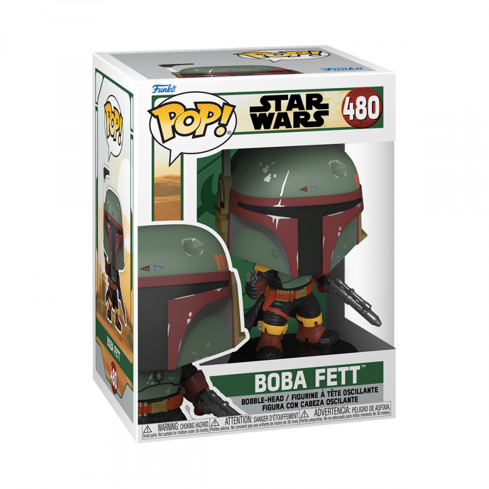 Figurine Funko Pop - Star Wars - Boba Fette n°480