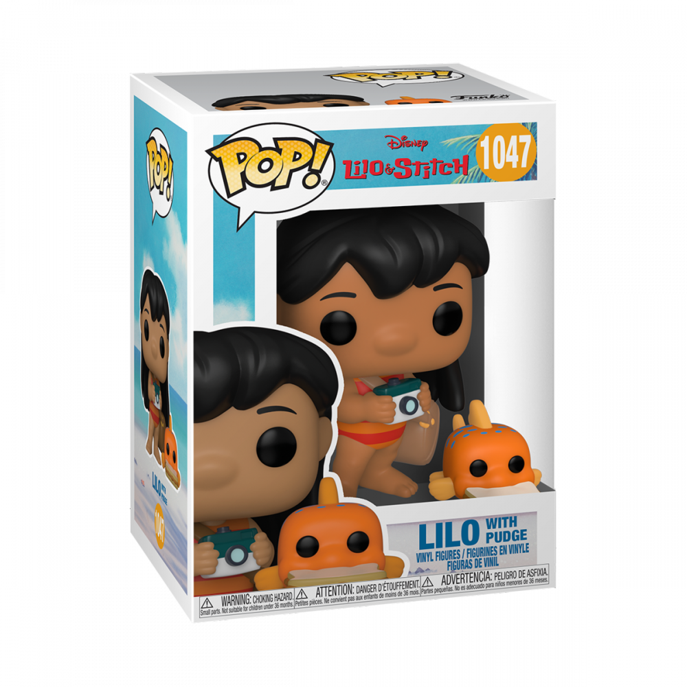 Figurine Funko POP - Disney Lilo & Stitch - Lilo avec pudge - n°1047