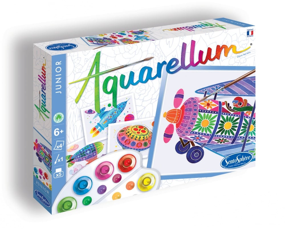 Coffret Aquarellum Junior - dans les airs