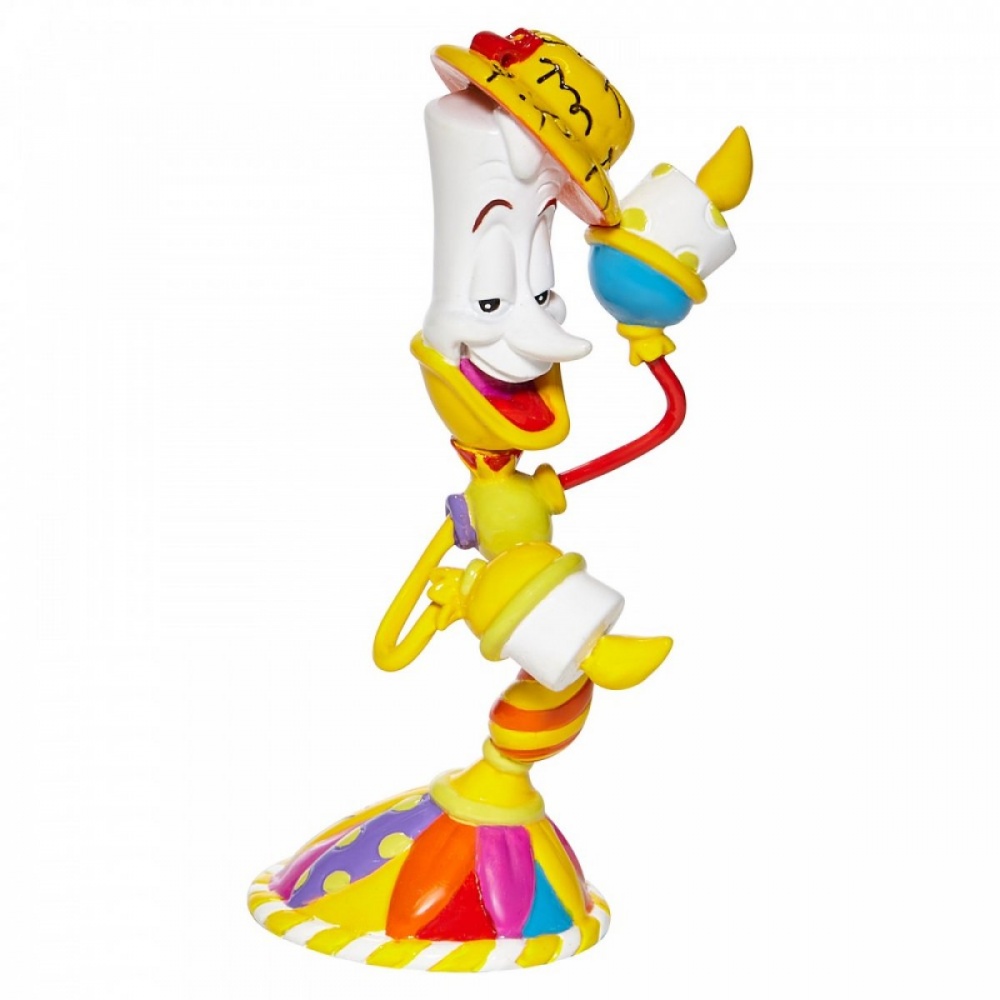 Figurine Enesco Disney Britto - La Belle et la Bête - Lumière