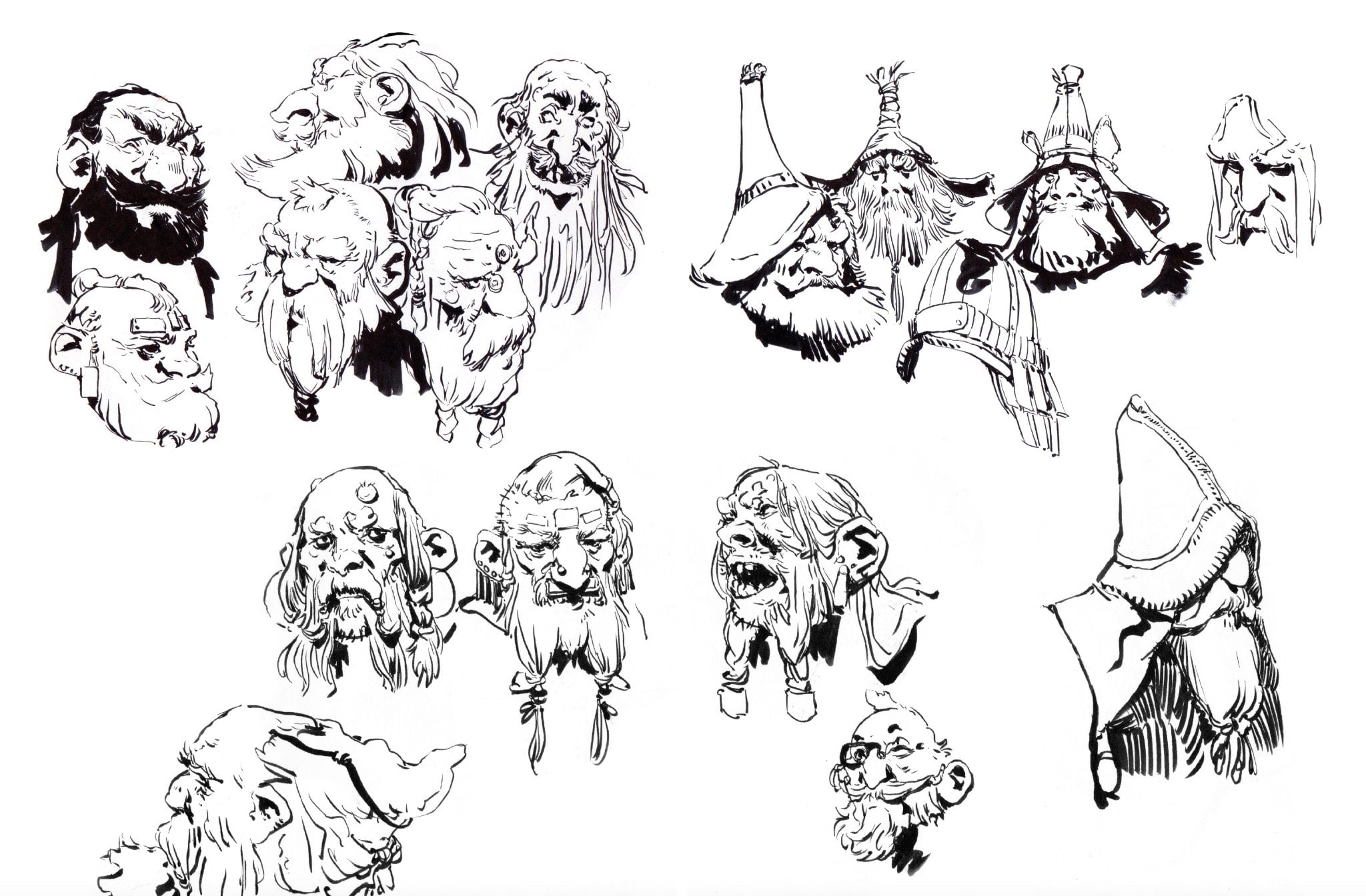 Decade - sketches