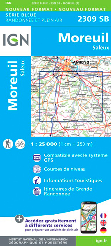 Moreuil.Saleux 1:25 000
