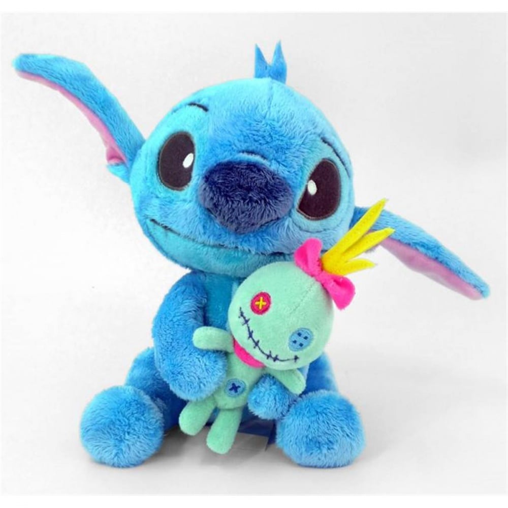 Peluche Stitch et Scrump - 25 cm